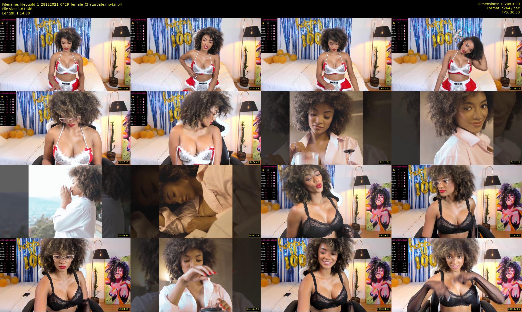 kleogold_1 — 75 minute Chaturbate female cam show recording, 1080p, Dec 28, 2021