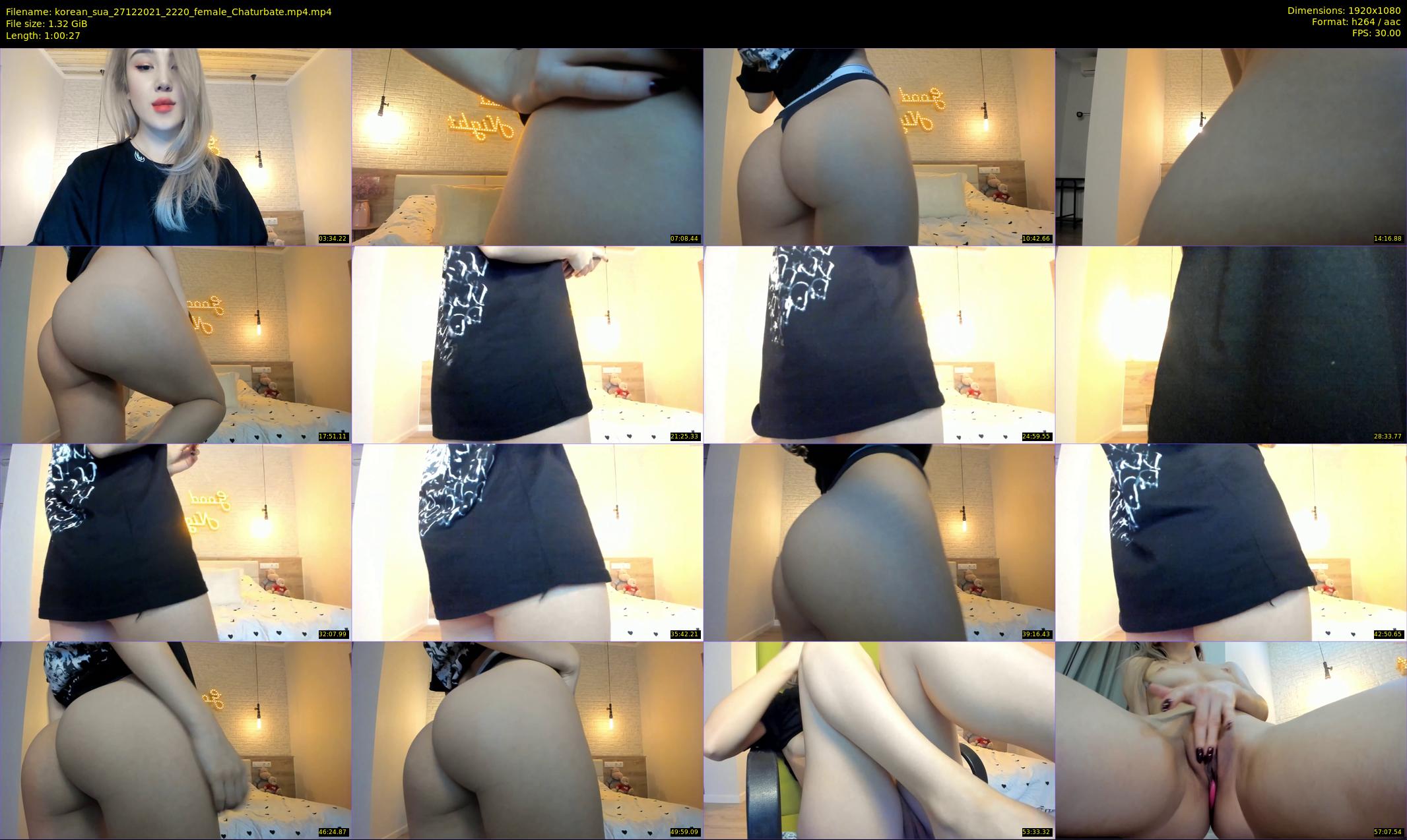 korean_sua — 61 minute Chaturbate female cam show recording, 1080p, Dec 27, 2021