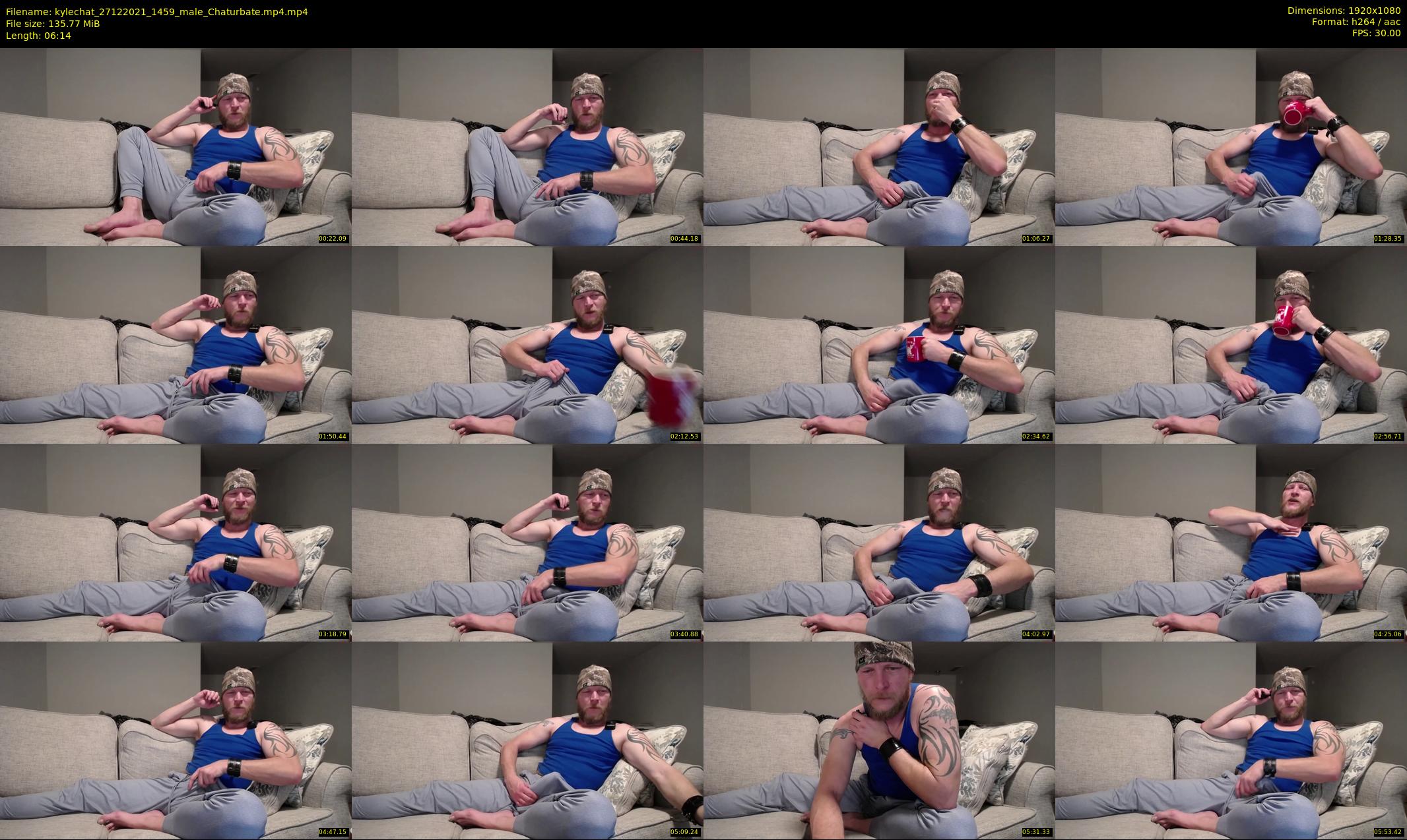 kylechat — 7 minute Chaturbate male cam show recording, 1080p, Dec 27, 2021
