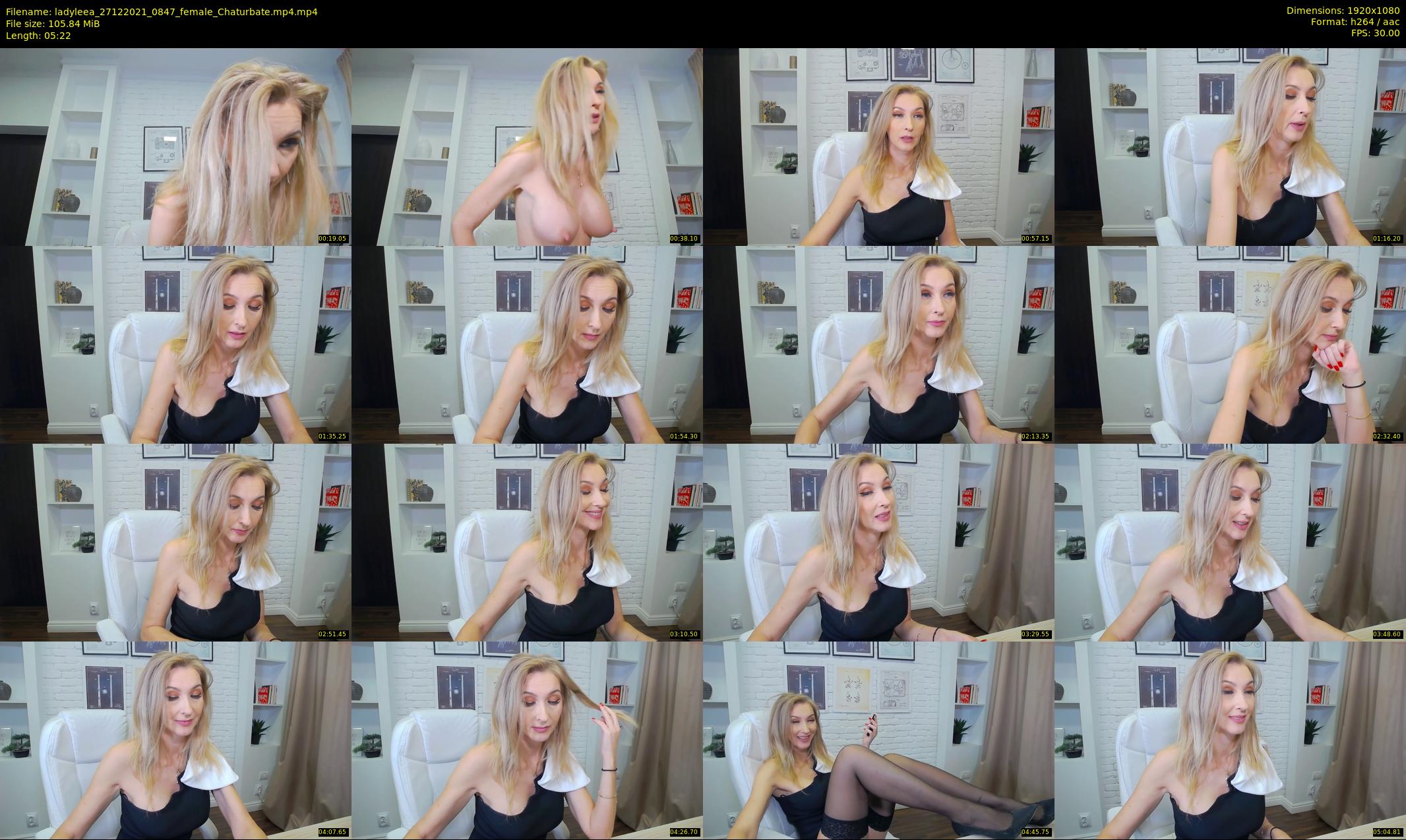 ladyleea — 6 minute Chaturbate female cam show recording, 1080p, Dec 27, 2021