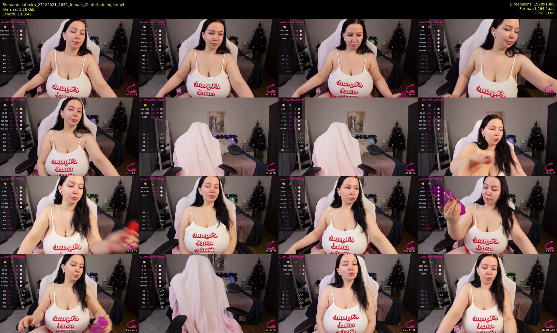 lafextra — 70 minute Chaturbate female cam show recording, 1080p, Dec 27, 2021