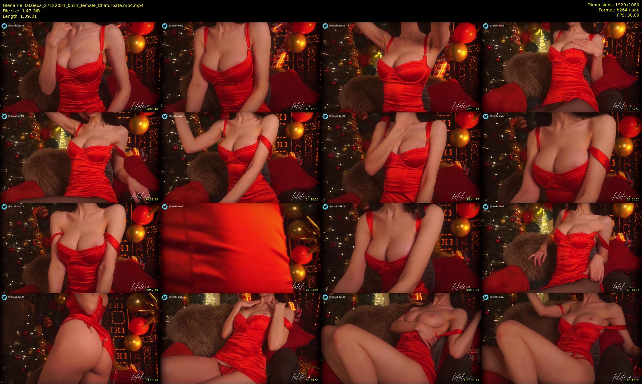 lalalexa — 70 minute Chaturbate female cam show recording, 1080p, Dec 27, 2021