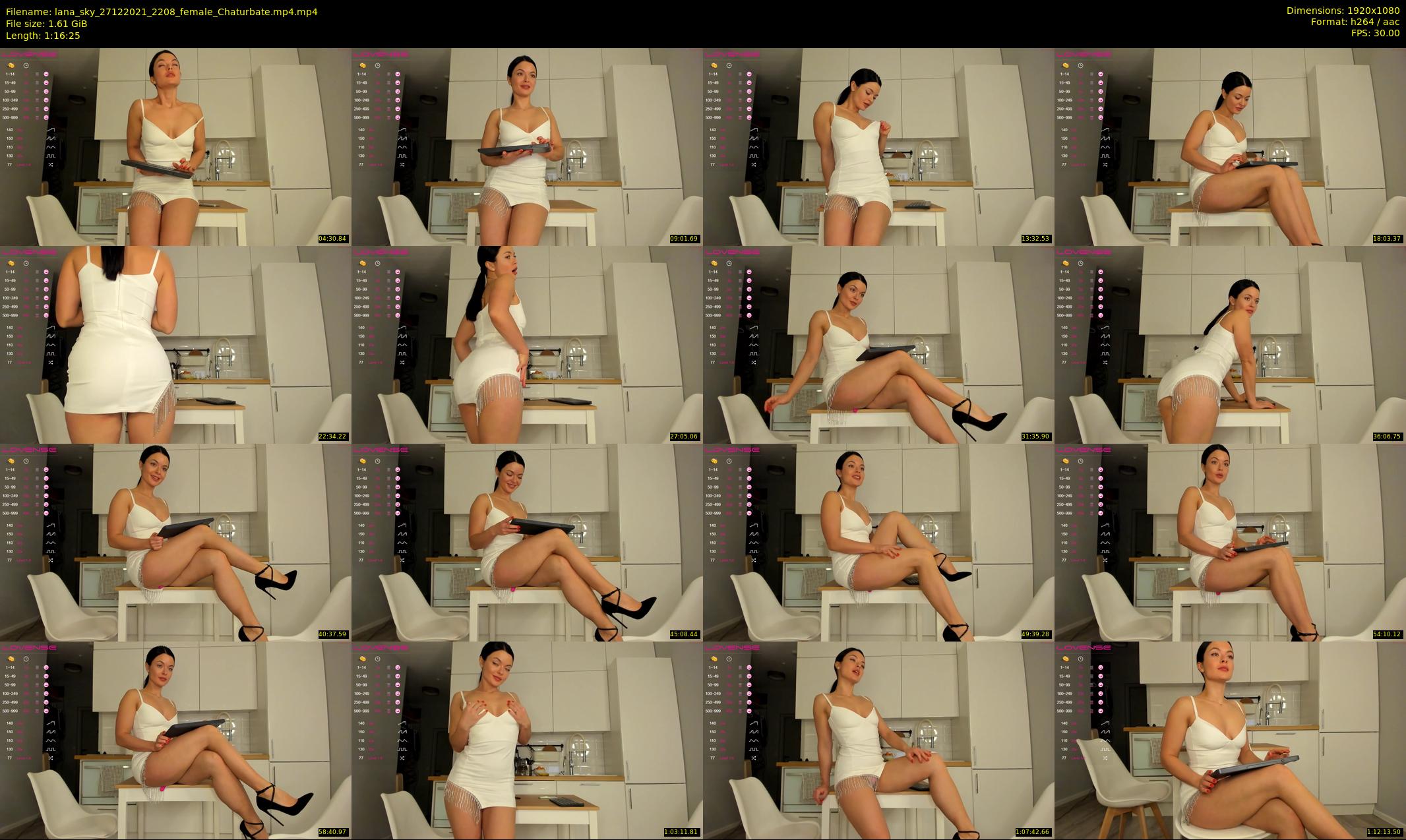 lana_sky — 77 minute Chaturbate female cam show recording, 1080p, Dec 27, 2021