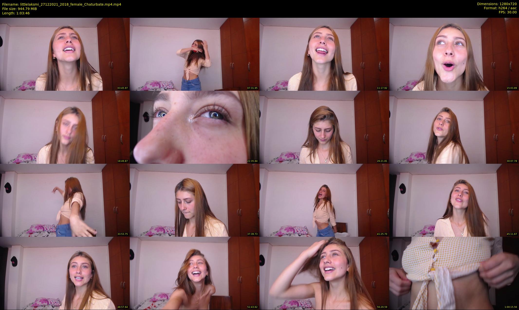 littlelaksmi — 64 minute Chaturbate female cam show recording, 720p, Dec 27, 2021