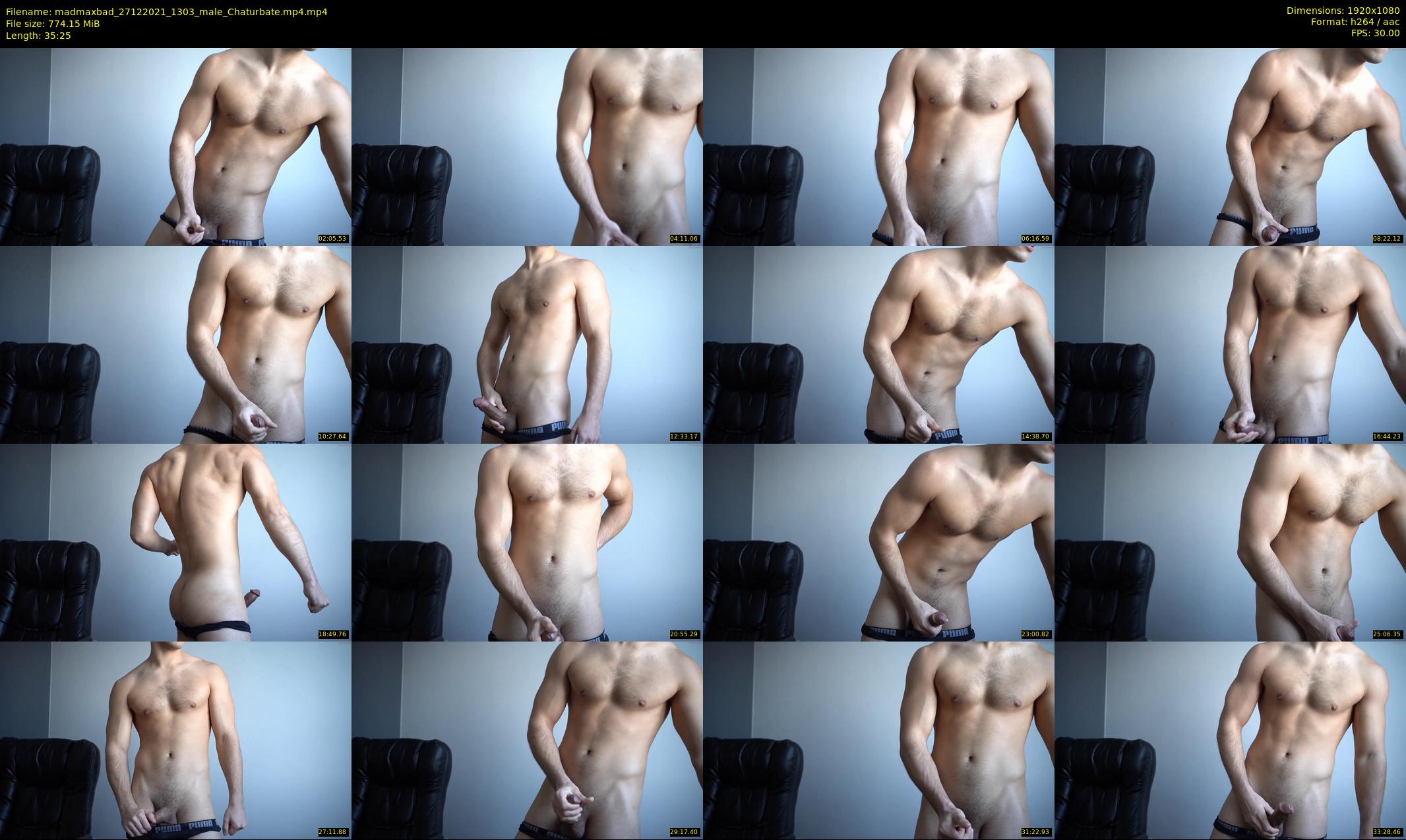 madmaxbad — 36 minute Chaturbate male cam show recording, 1080p, Dec 27, 2021
