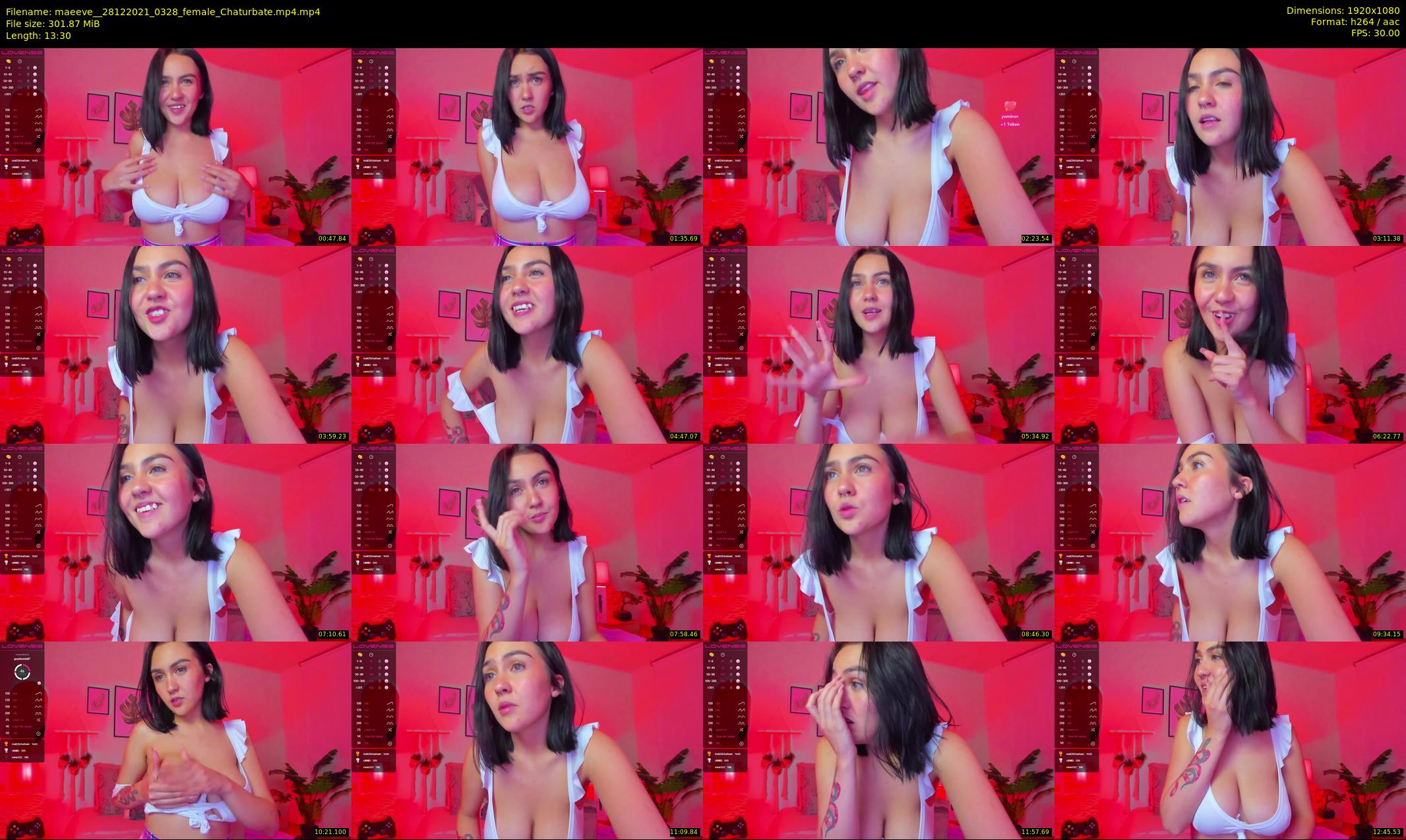 maeeve_ — 14 minute Chaturbate female cam show recording, 1080p, Dec 28, 2021