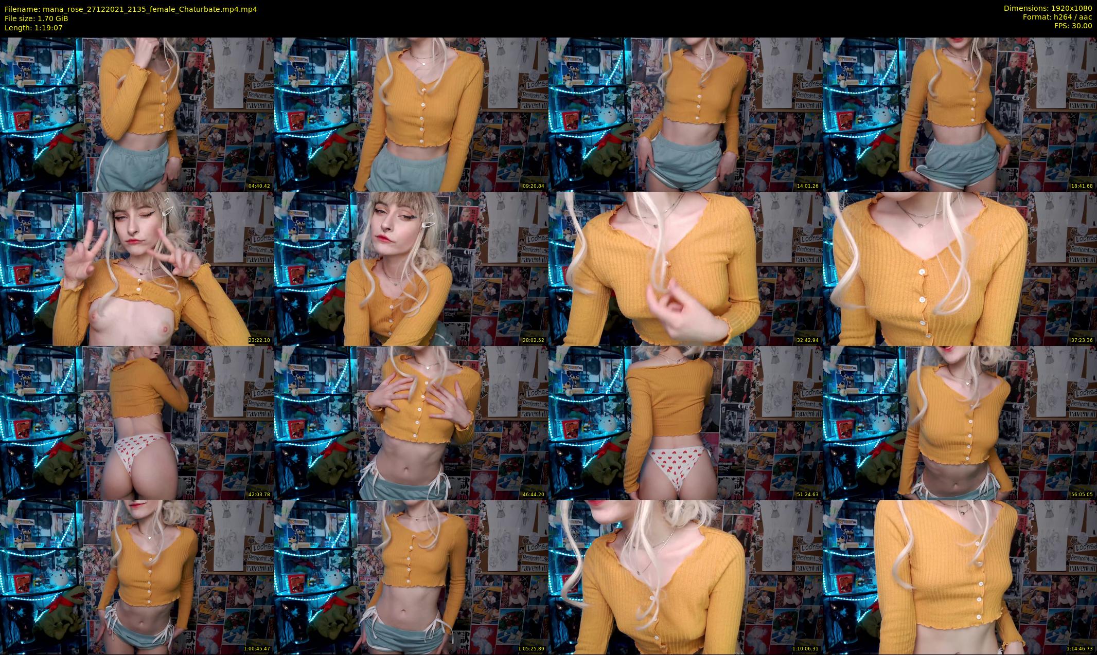 mana_rose — 80 minute Chaturbate female cam show recording, 1080p, Dec 27, 2021