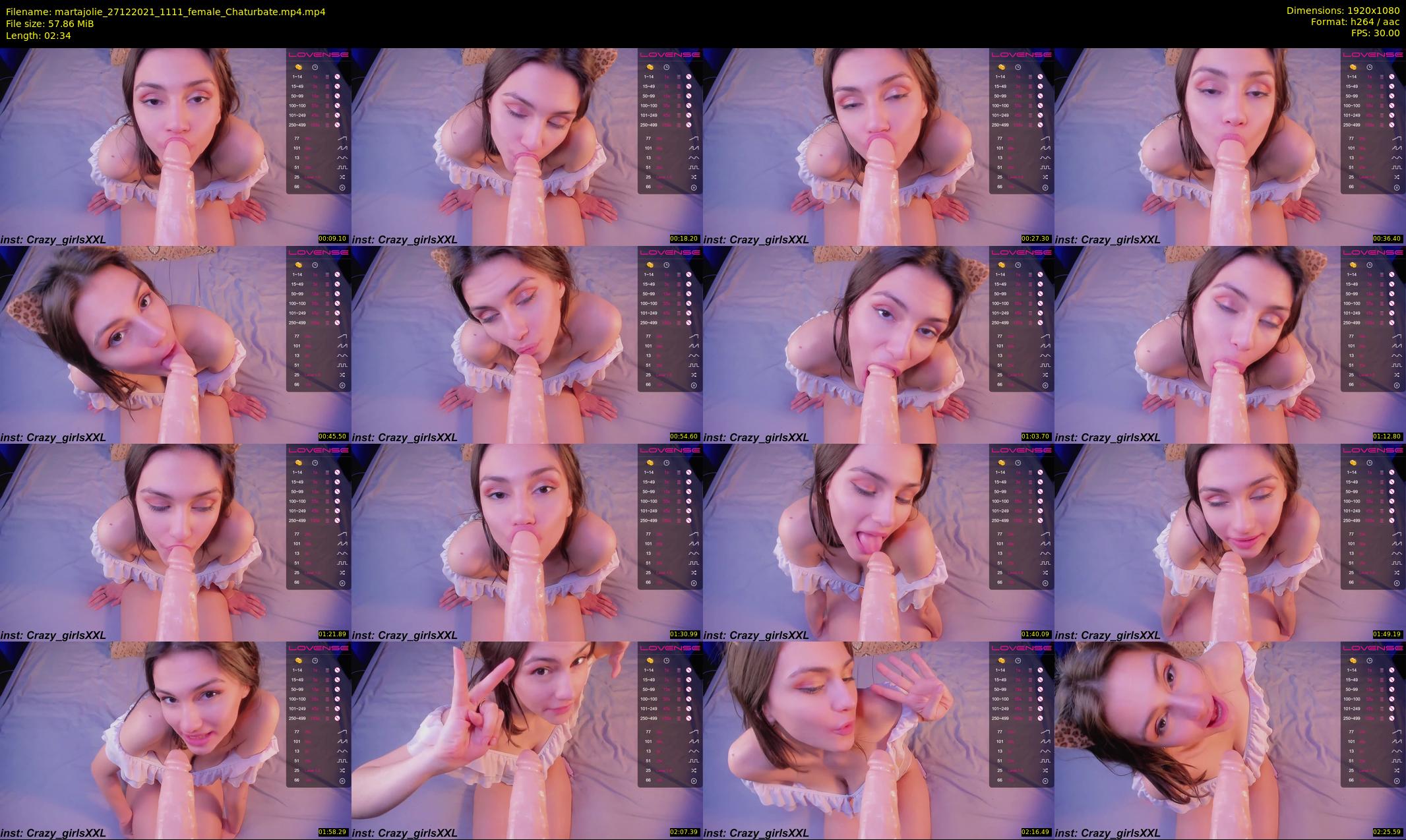 martajolie — 3 minute Chaturbate female cam show recording, 1080p, Dec 27, 2021
