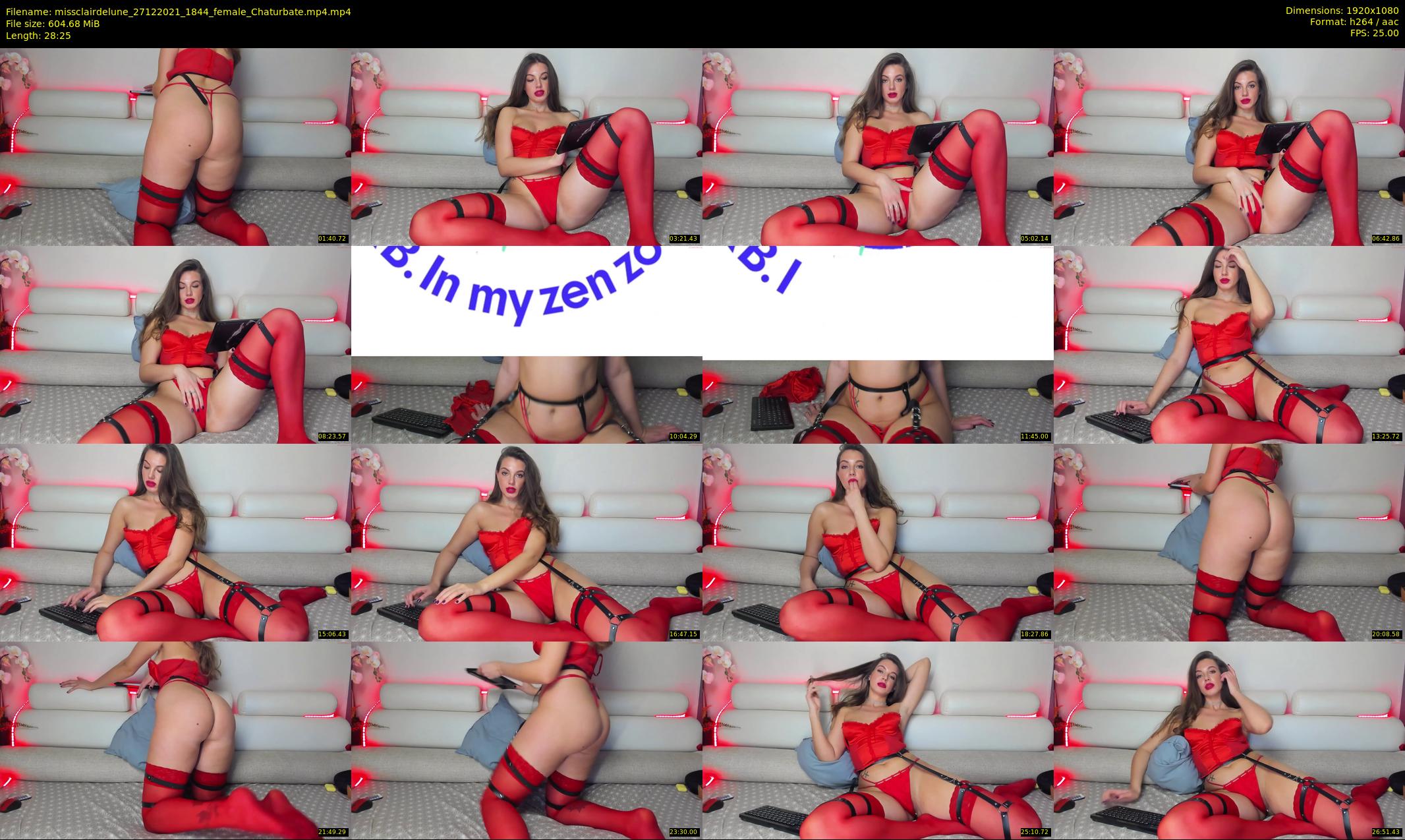missclairdelune — 29 minute Chaturbate female cam show recording, 1080p, Dec 27, 2021