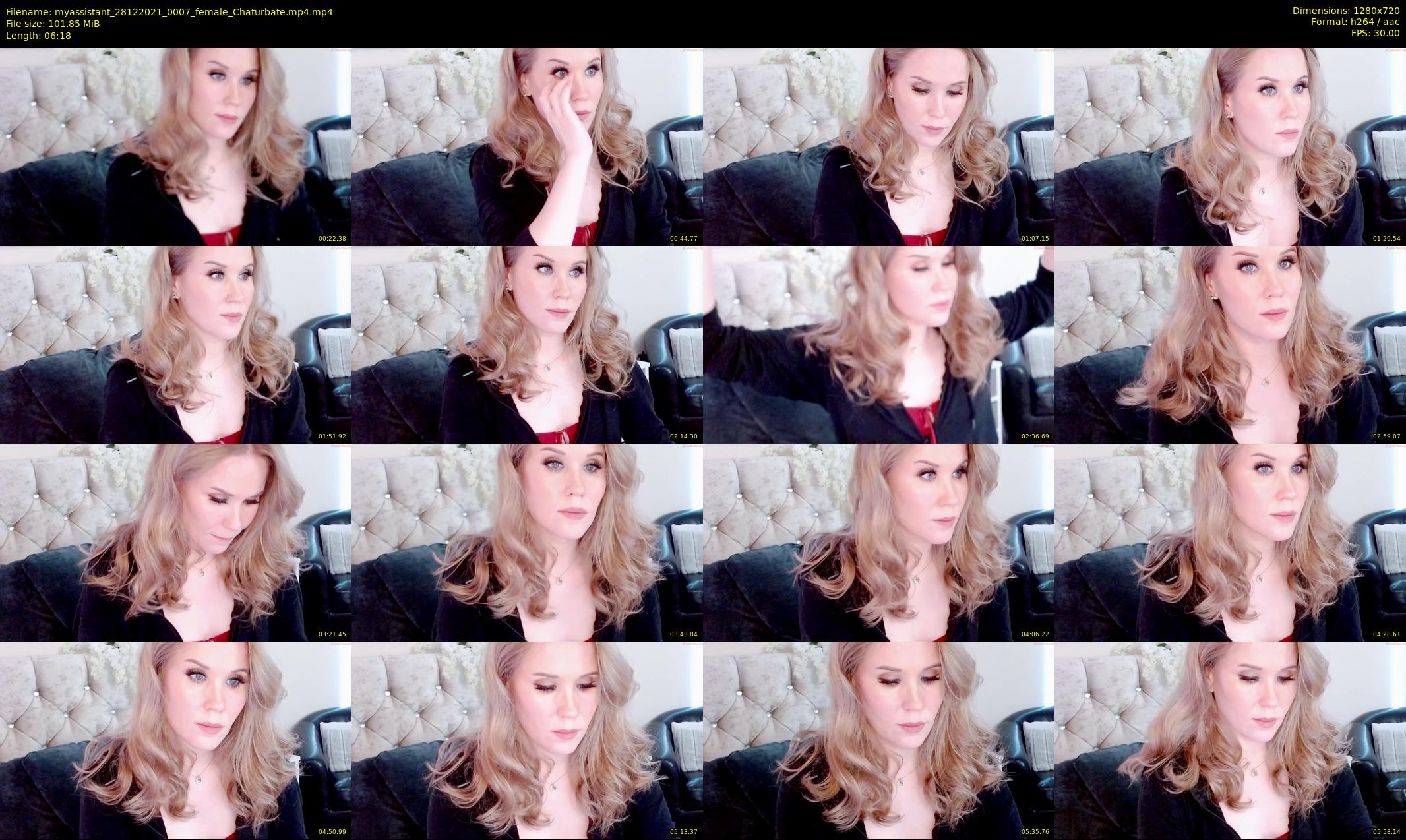 myassistant — 7 minute Chaturbate female cam show recording, 720p, Dec 28, 2021