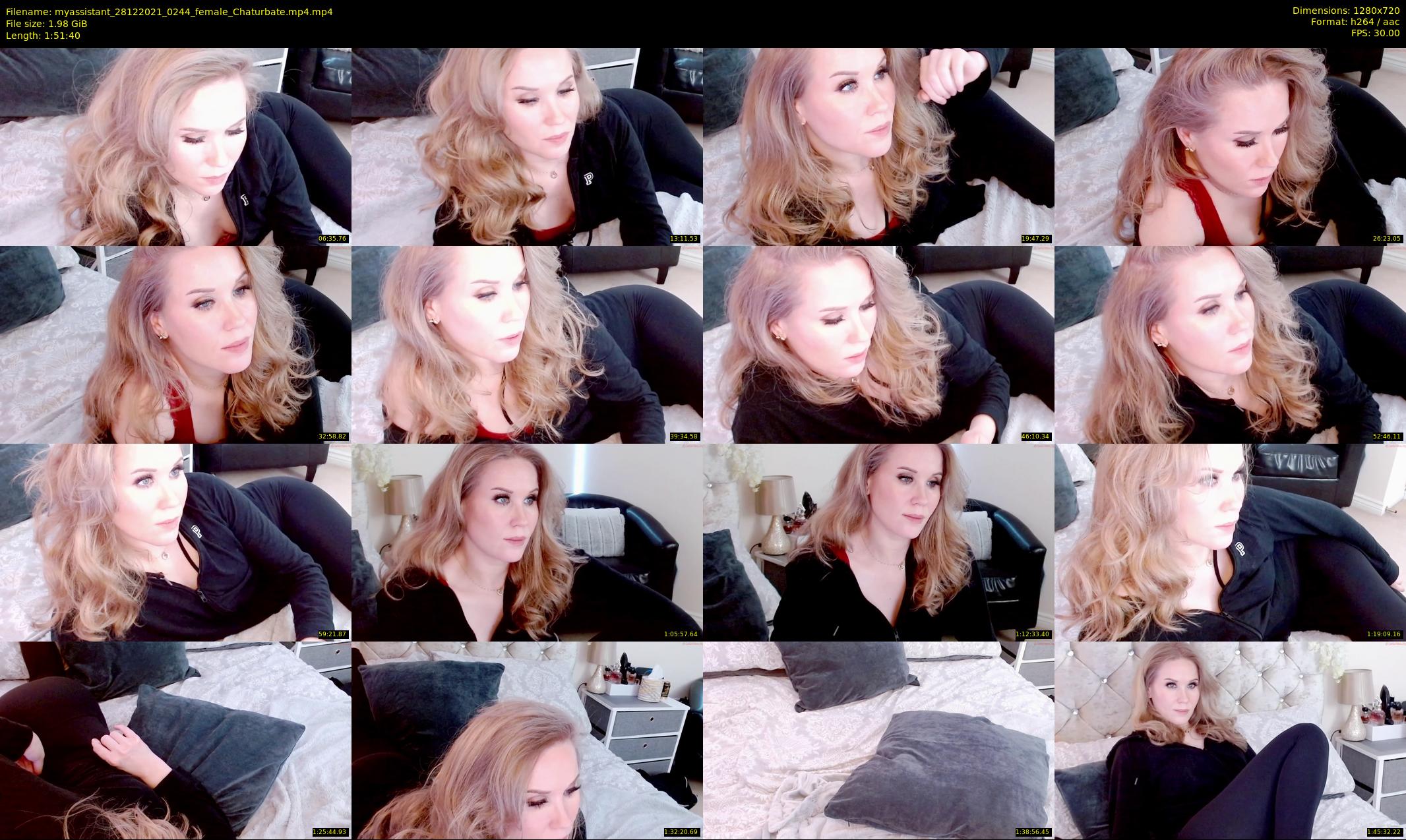 myassistant — 112 minute Chaturbate female cam show recording, 720p, Dec 28, 2021
