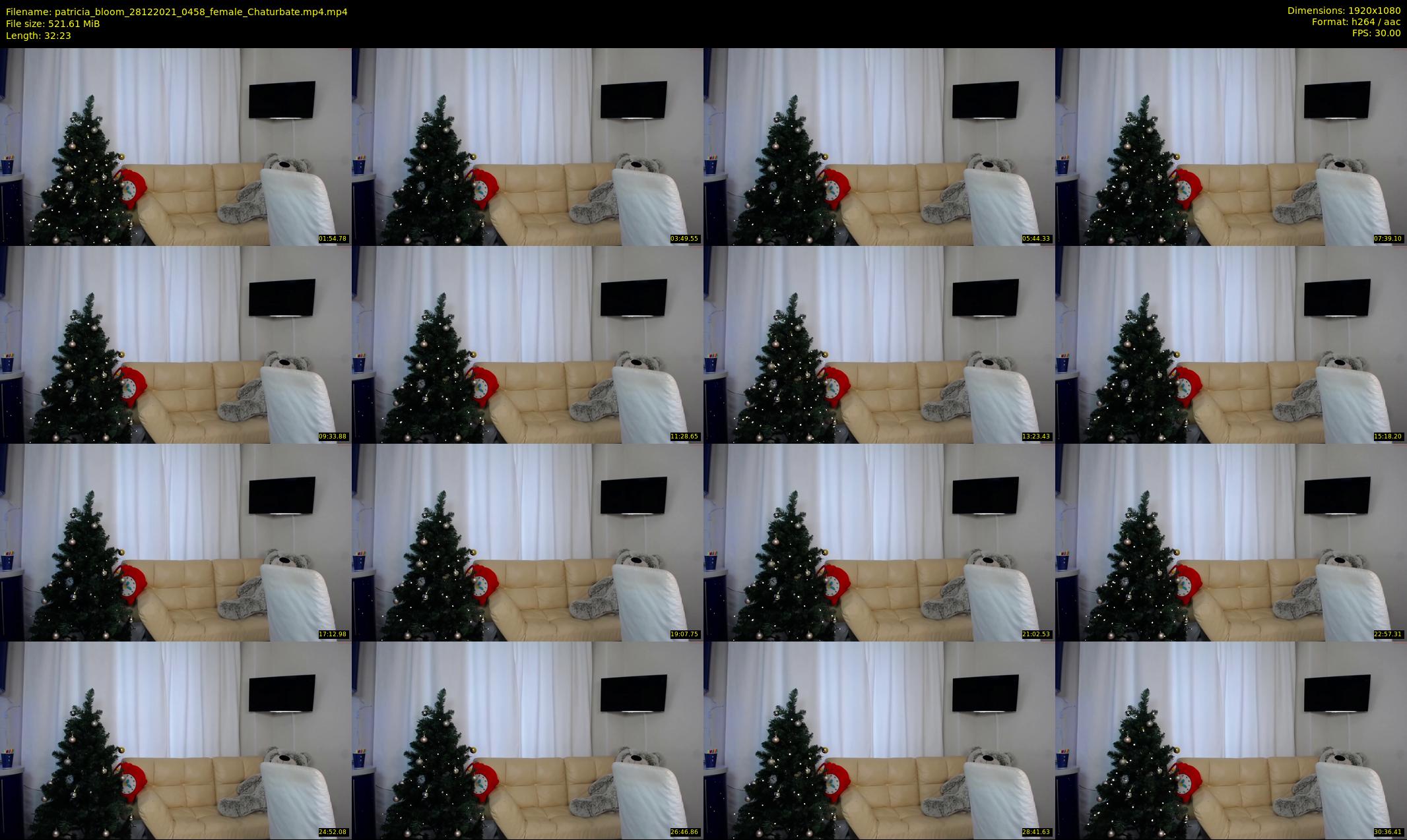 patricia_bloom — 33 minute Chaturbate female cam show recording, 1080p, Dec 28, 2021