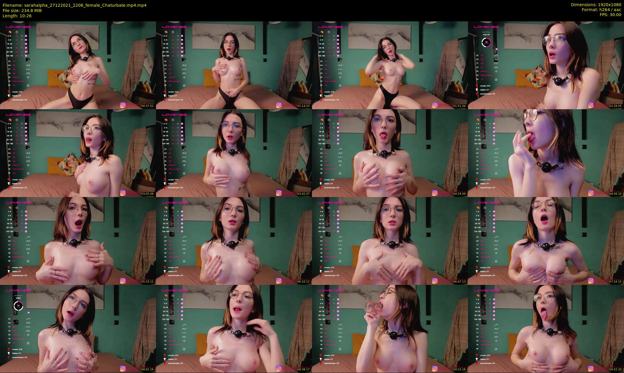 sarahalpha — 11 minute Chaturbate couple cam show recording, 1080p, Dec 27, 2021