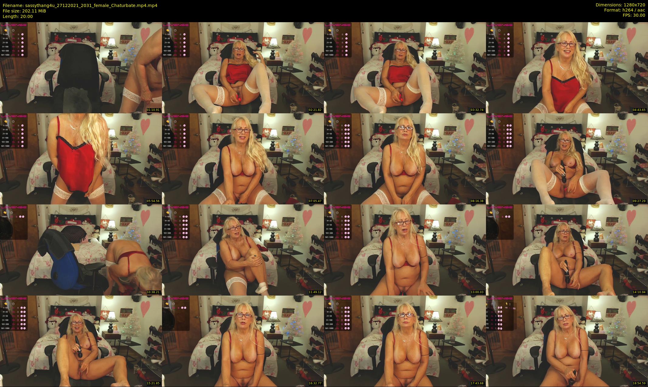 sassythang4u — 20 minute Chaturbate female cam show recording, 720p, Dec 27, 2021