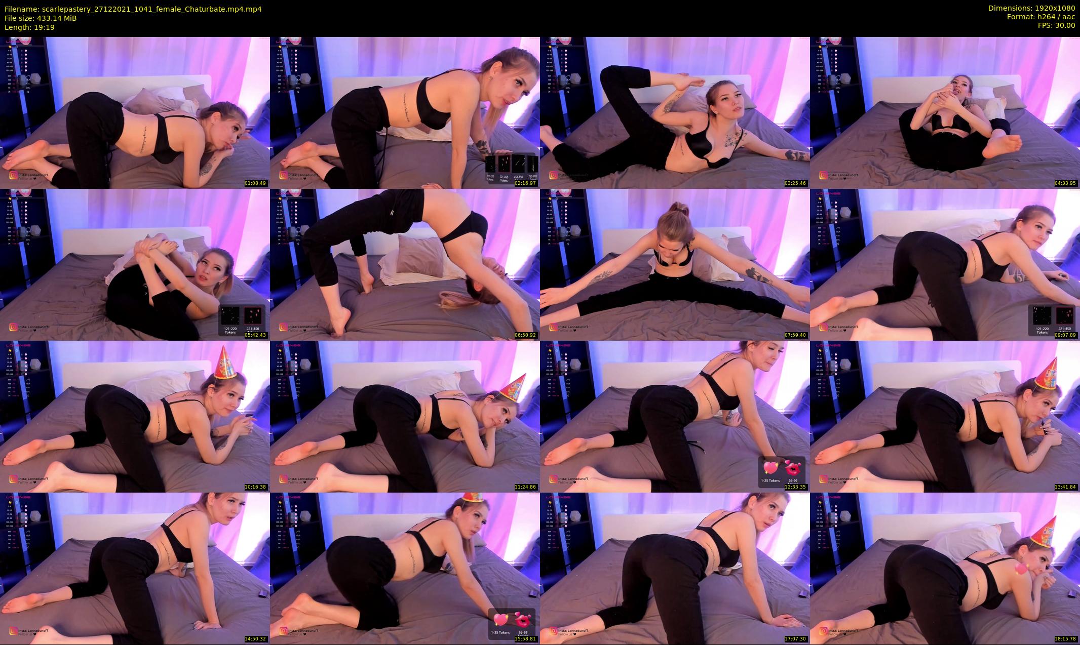 scarlepastery — 20 minute Chaturbate couple cam show recording, 1080p, Dec 27, 2021