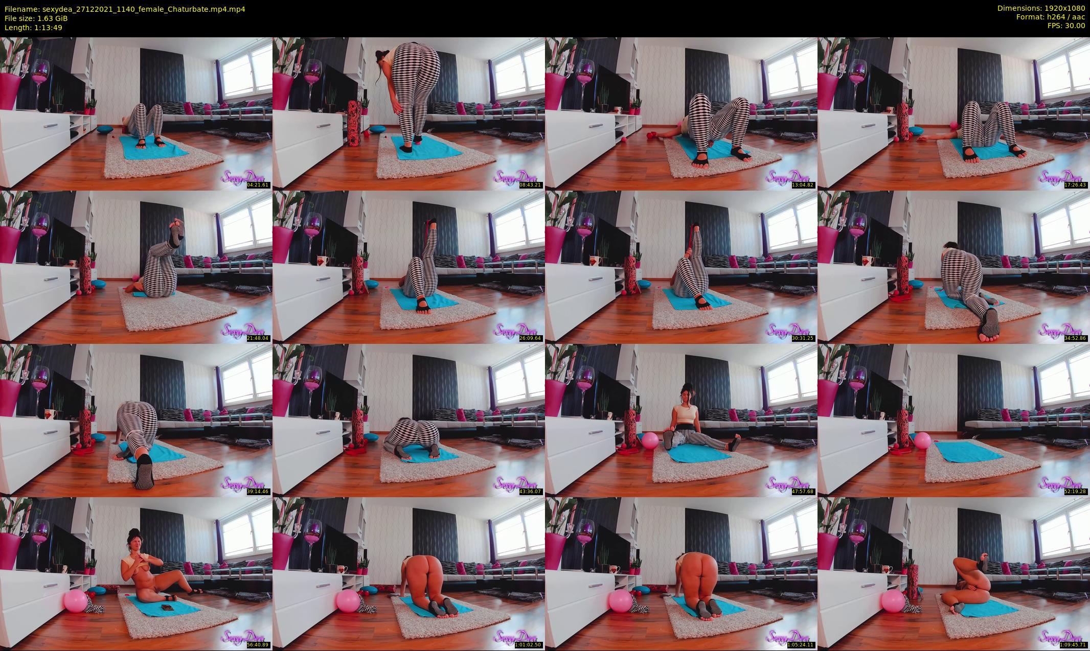 sexydea — 74 minute Chaturbate female cam show recording, 1080p, Dec 27, 2021