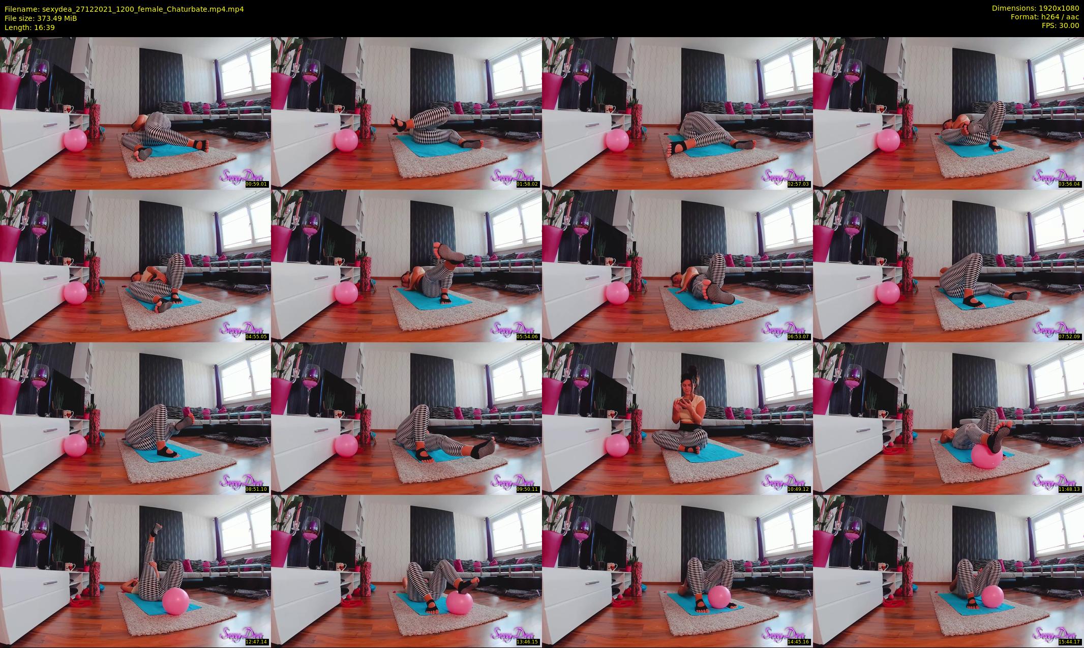 sexydea — 17 minute Chaturbate female cam show recording, 1080p, Dec 27, 2021