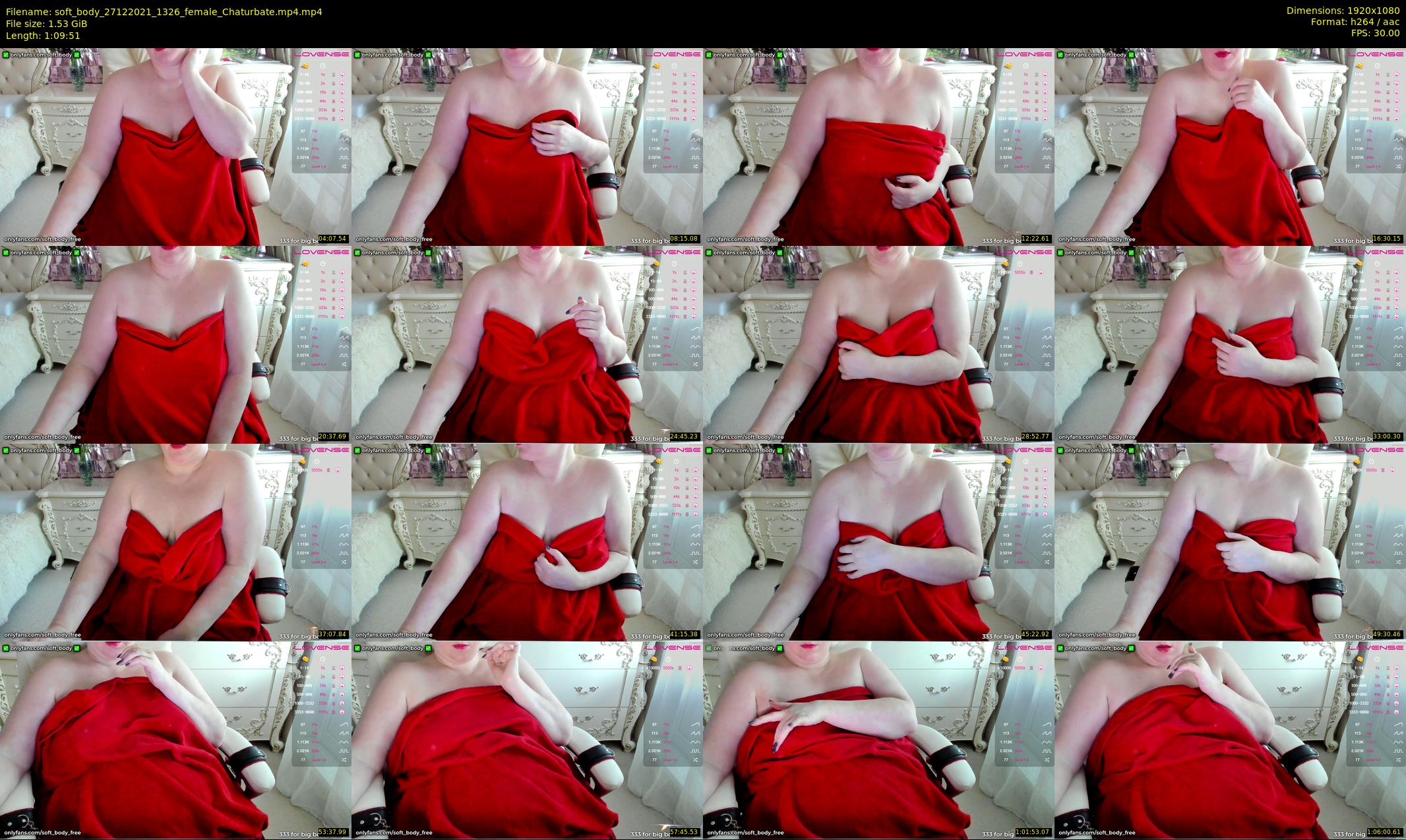 soft_body — 70 minute Chaturbate female cam show recording, 1080p, Dec 27, 2021