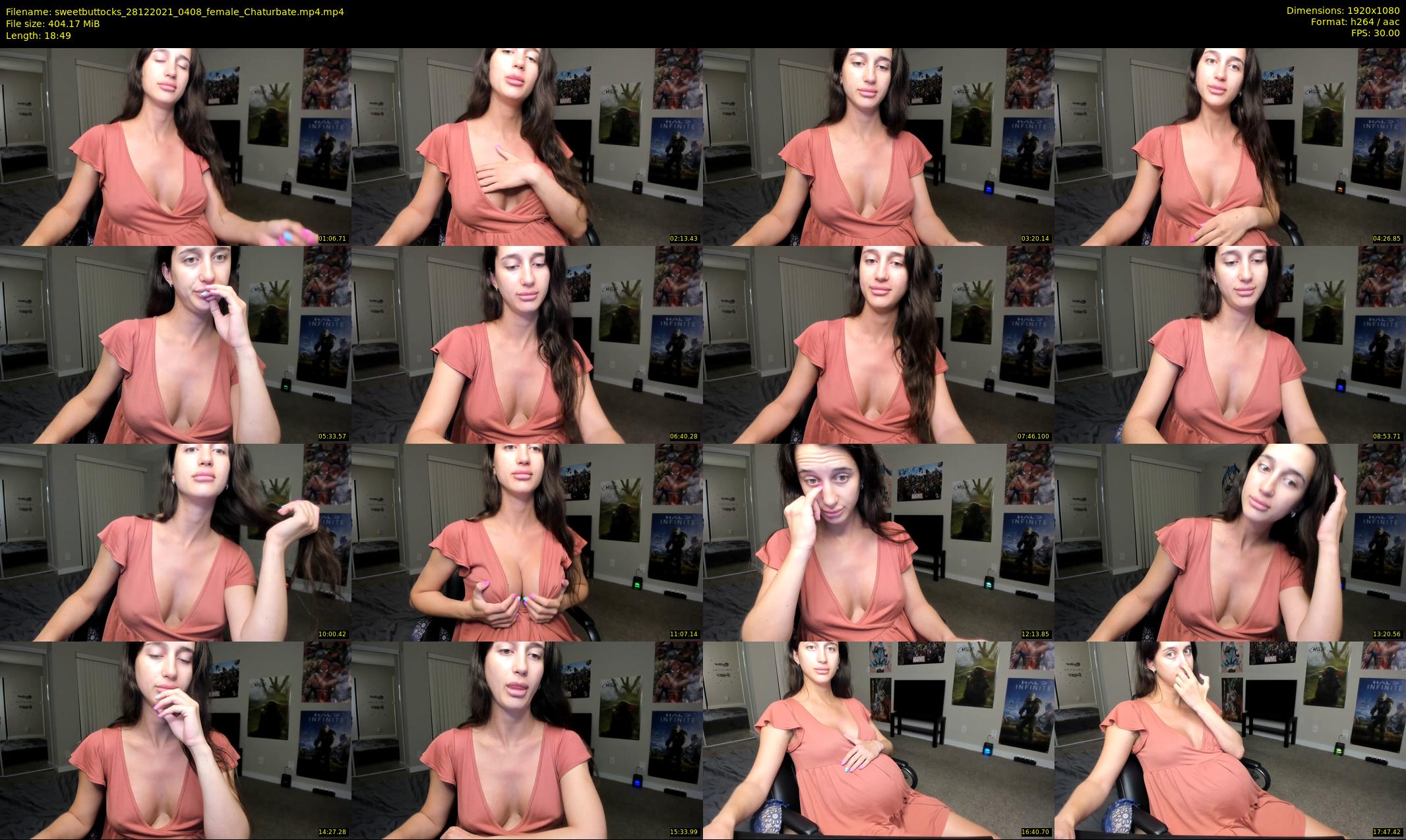 sweetbuttocks — 19 minute Chaturbate female cam show recording, 1080p, Dec 28, 2021