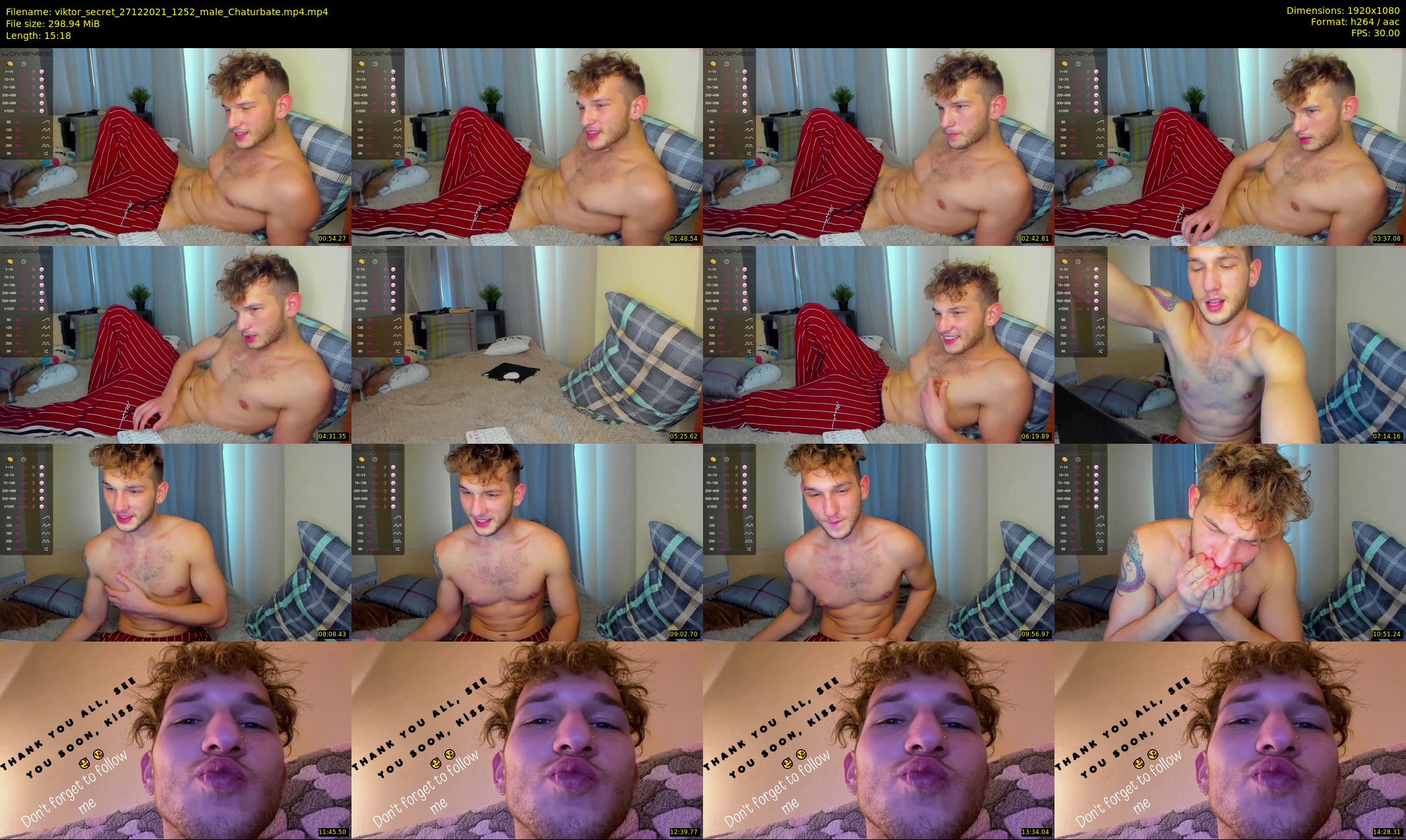 viktor_secret — 16 minute Chaturbate male cam show recording, 1080p, Dec 27, 2021