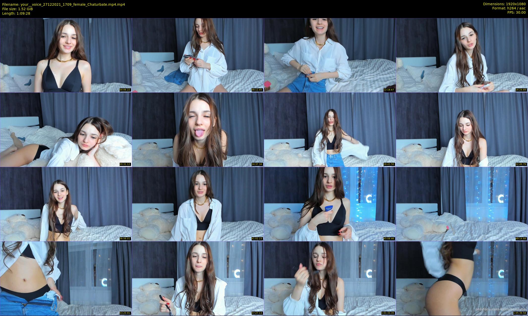 your__voice — 70 minute Chaturbate female cam show recording, 1080p, Dec 27, 2021