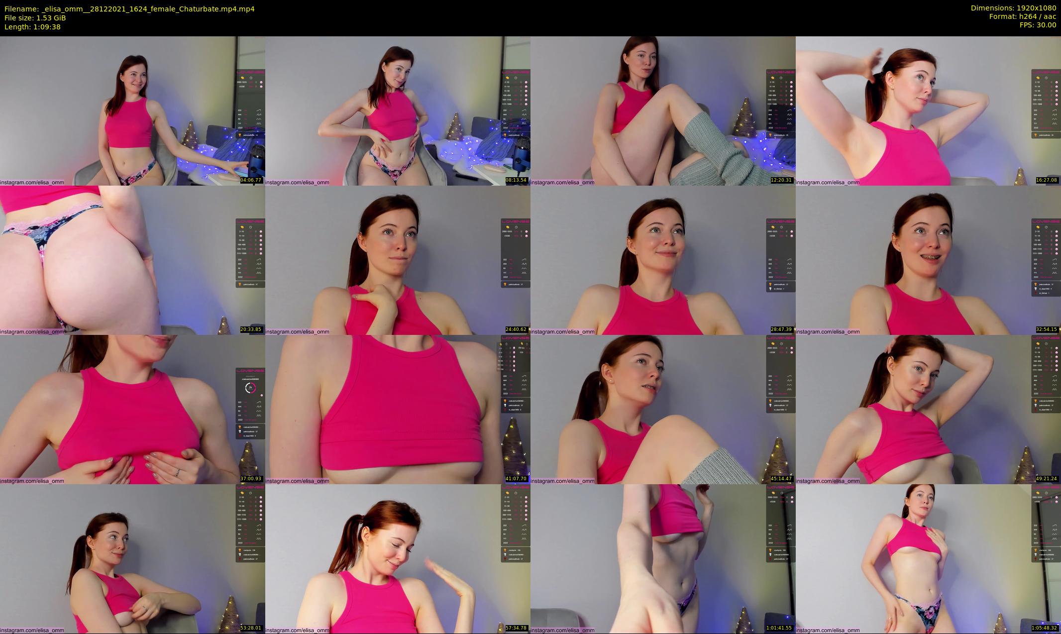 _elisa_omm_ — 70 minute Chaturbate female cam show recording, 1080p, Dec 28, 2021