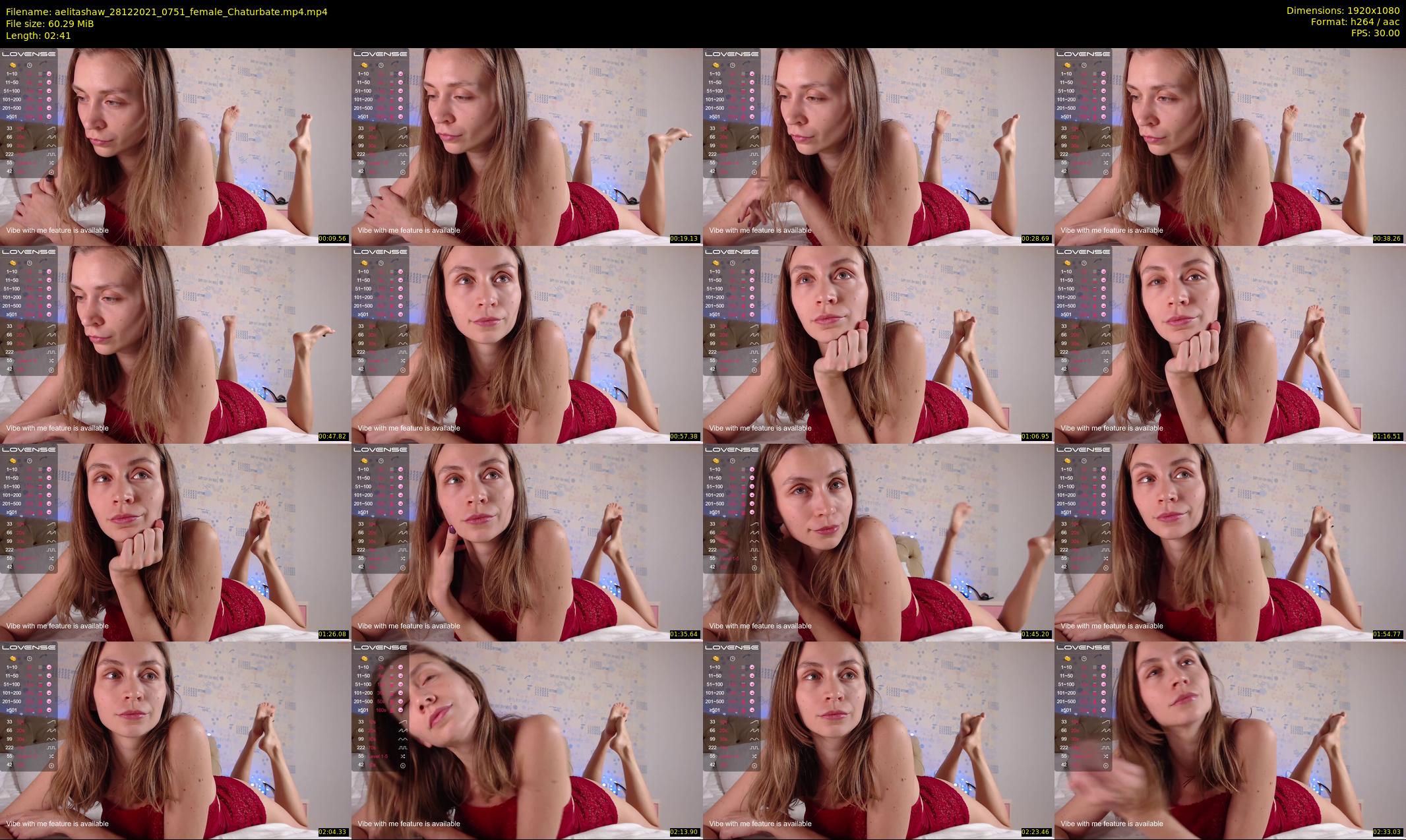 aelitashaw — 3 minute Chaturbate female cam show recording, 1080p, Dec 28, 2021