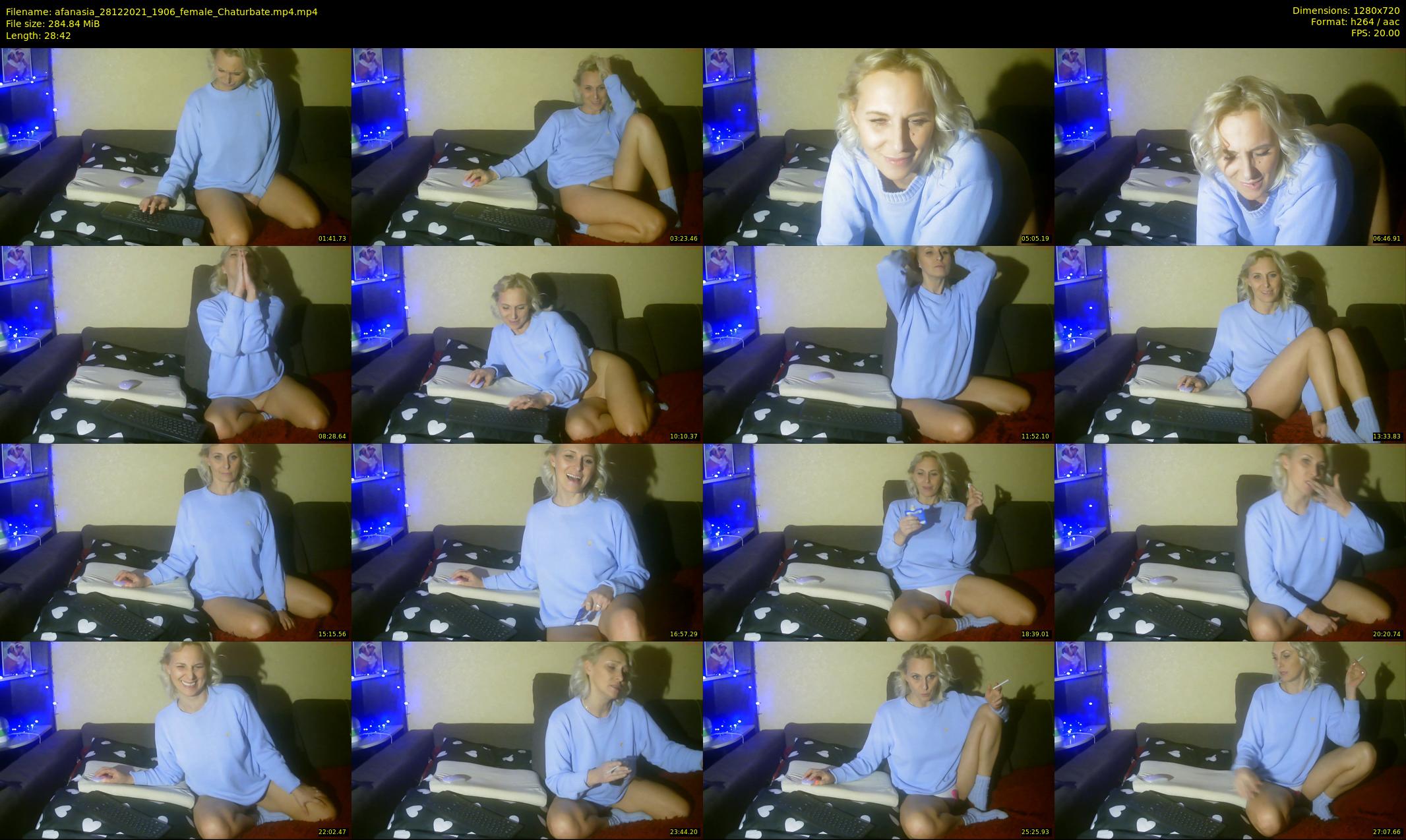 afanasia — 29 minute Chaturbate female cam show recording, 720p, Dec 28, 2021