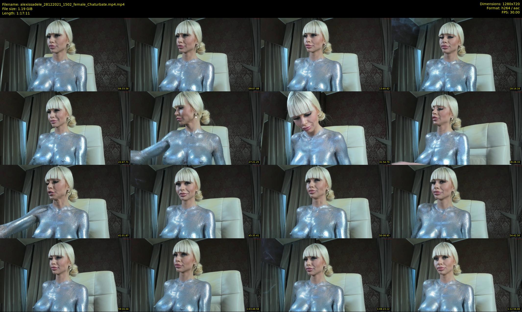 alexissadele — 78 minute Chaturbate female cam show recording, 720p, Dec 28, 2021