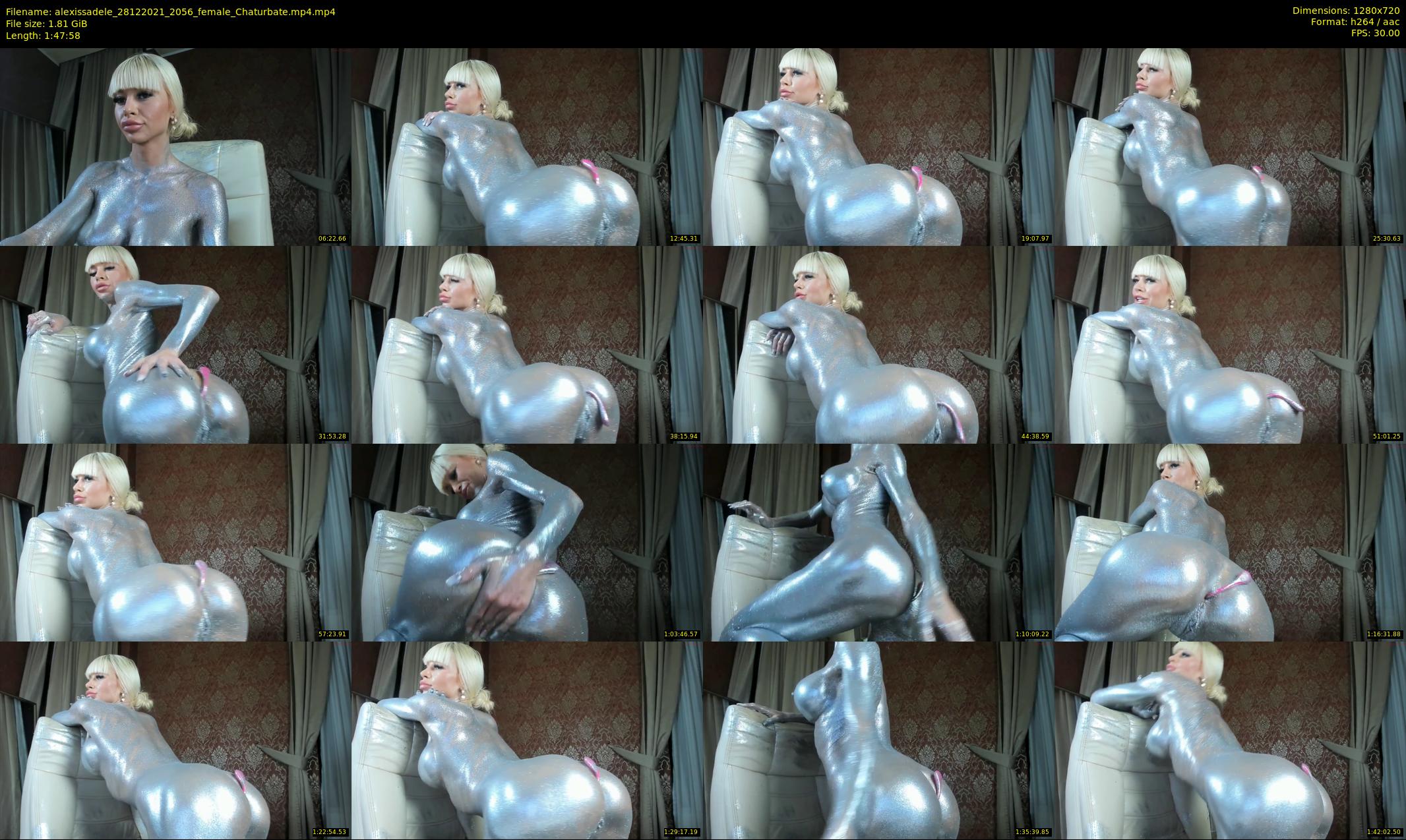 alexissadele — 108 minute Chaturbate female cam show recording, 720p, Dec 28, 2021