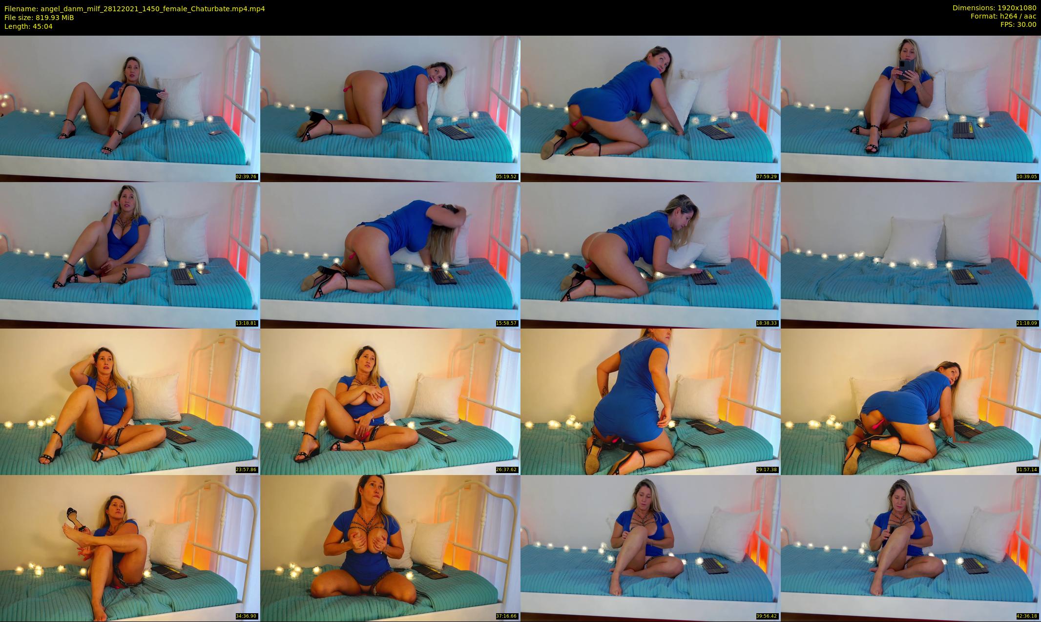 angel_danm_milf — 46 minute Chaturbate female cam show recording, 1080p, Dec 28, 2021
