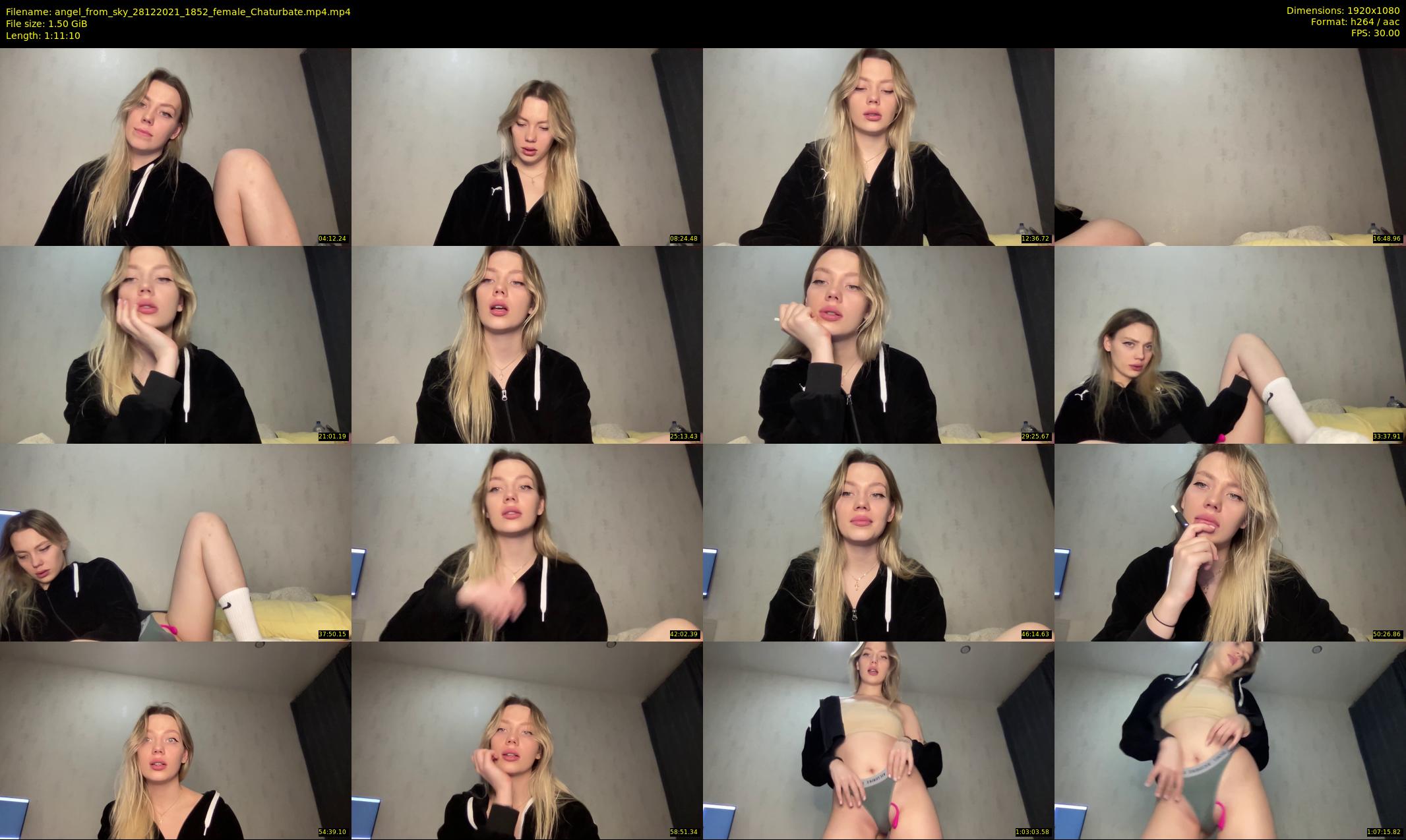 angel_from_sky — 72 minute Chaturbate female cam show recording, 1080p, Dec 28, 2021