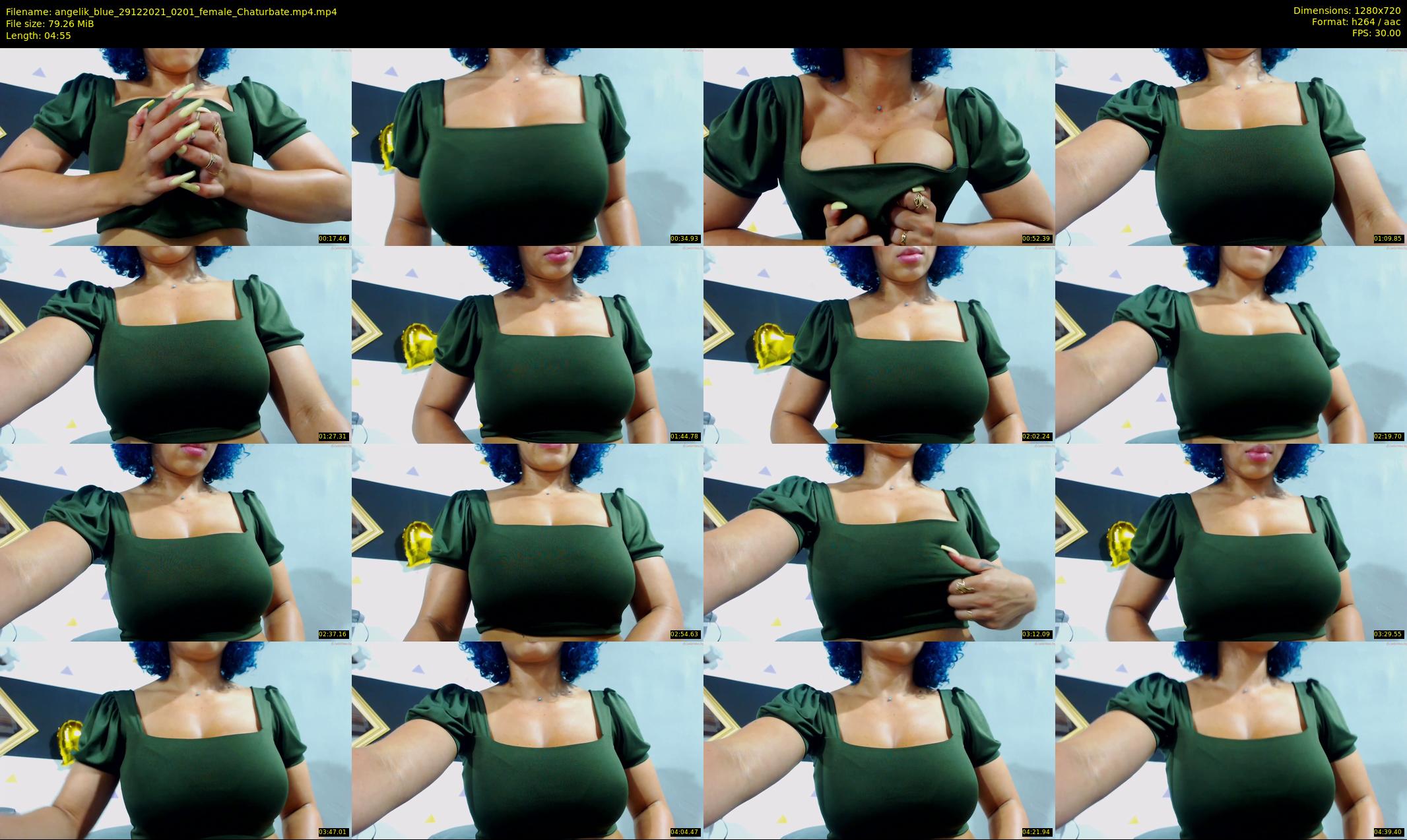angelik_blue — 5 minute Chaturbate female cam show recording, 720p, Dec 29, 2021