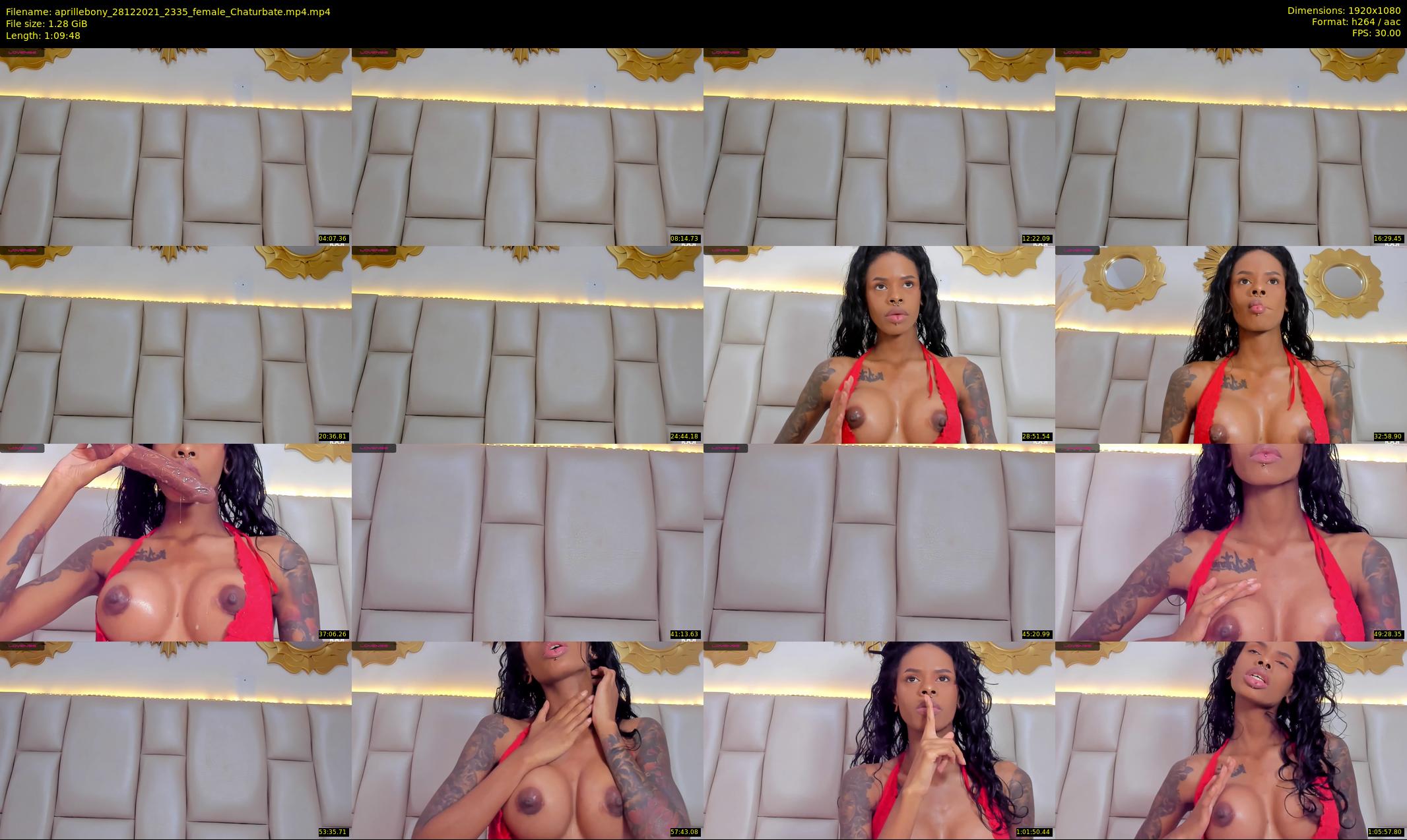 aprillebony — 70 minute Chaturbate female cam show recording, 1080p, Dec 28, 2021