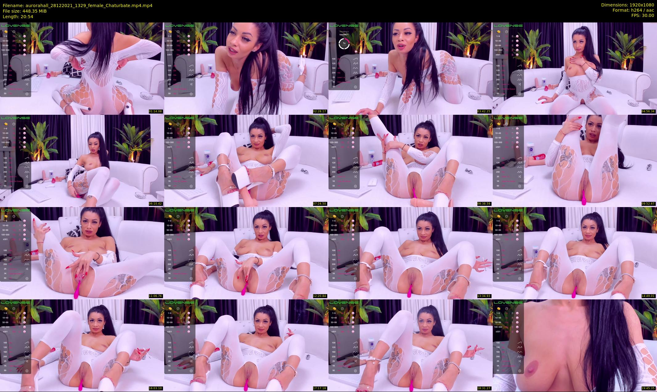 aurorahall — 21 minute Chaturbate female cam show recording, 1080p, Dec 28, 2021