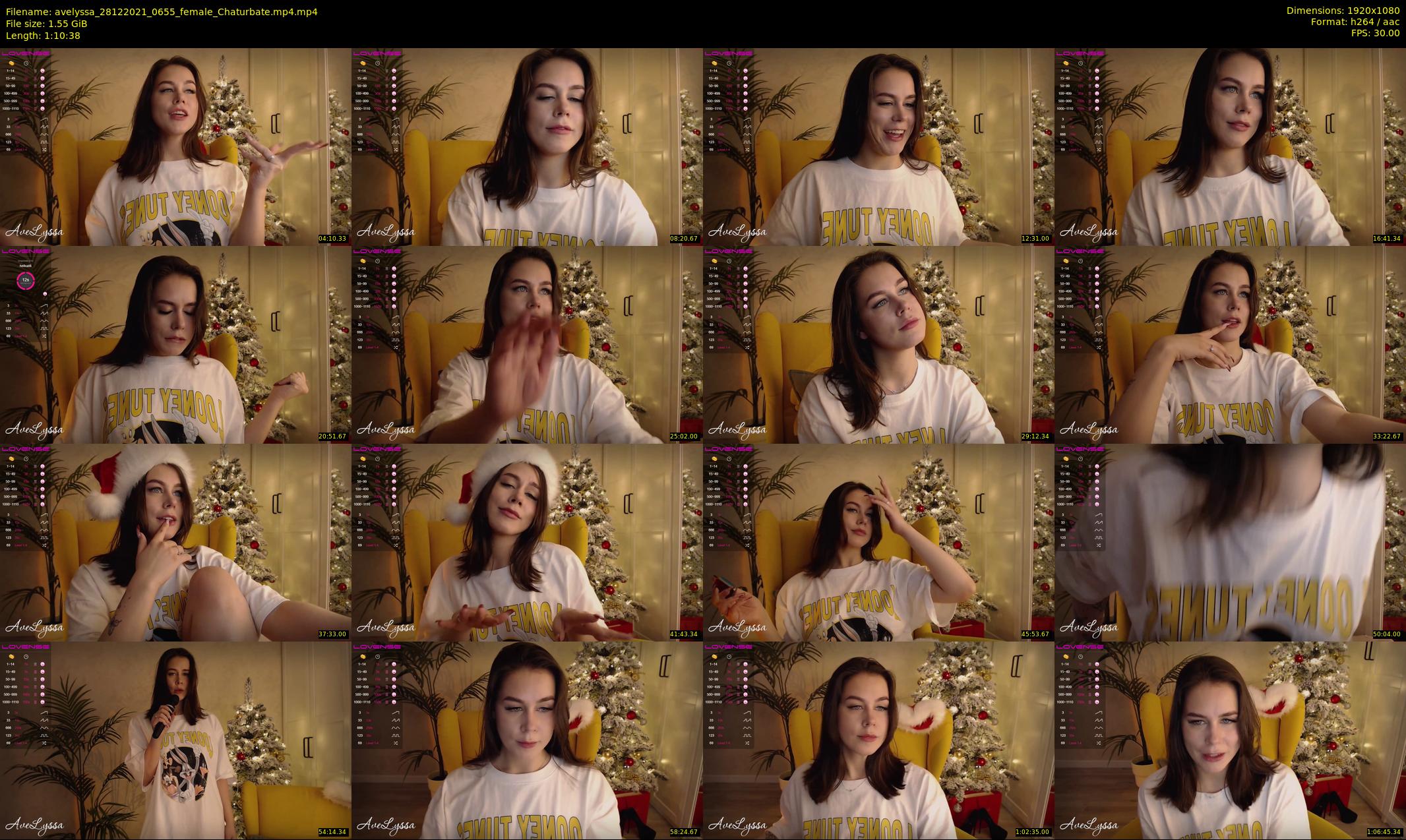 avelyssa — 71 minute Chaturbate female cam show recording, 1080p, Dec 28, 2021