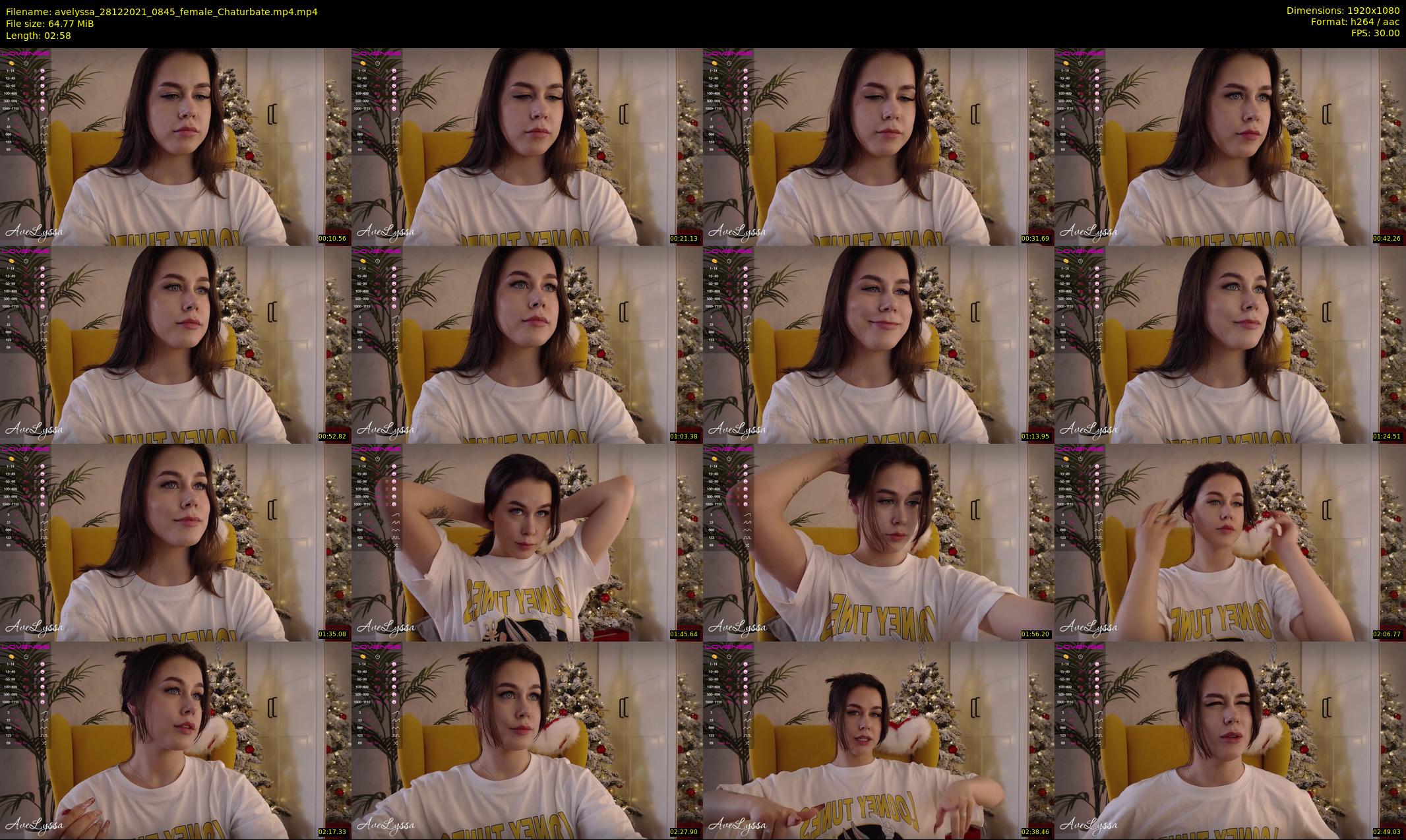 avelyssa — 3 minute Chaturbate female cam show recording, 1080p, Dec 28, 2021