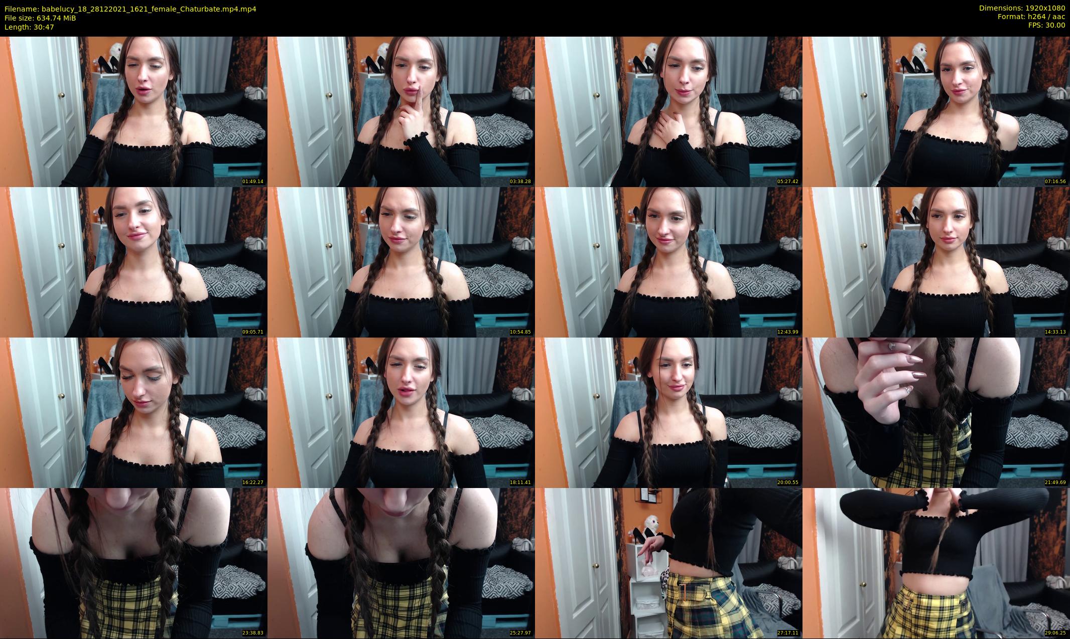 babelucy_18 — 31 minute Chaturbate female cam show recording, 1080p, Dec 28, 2021