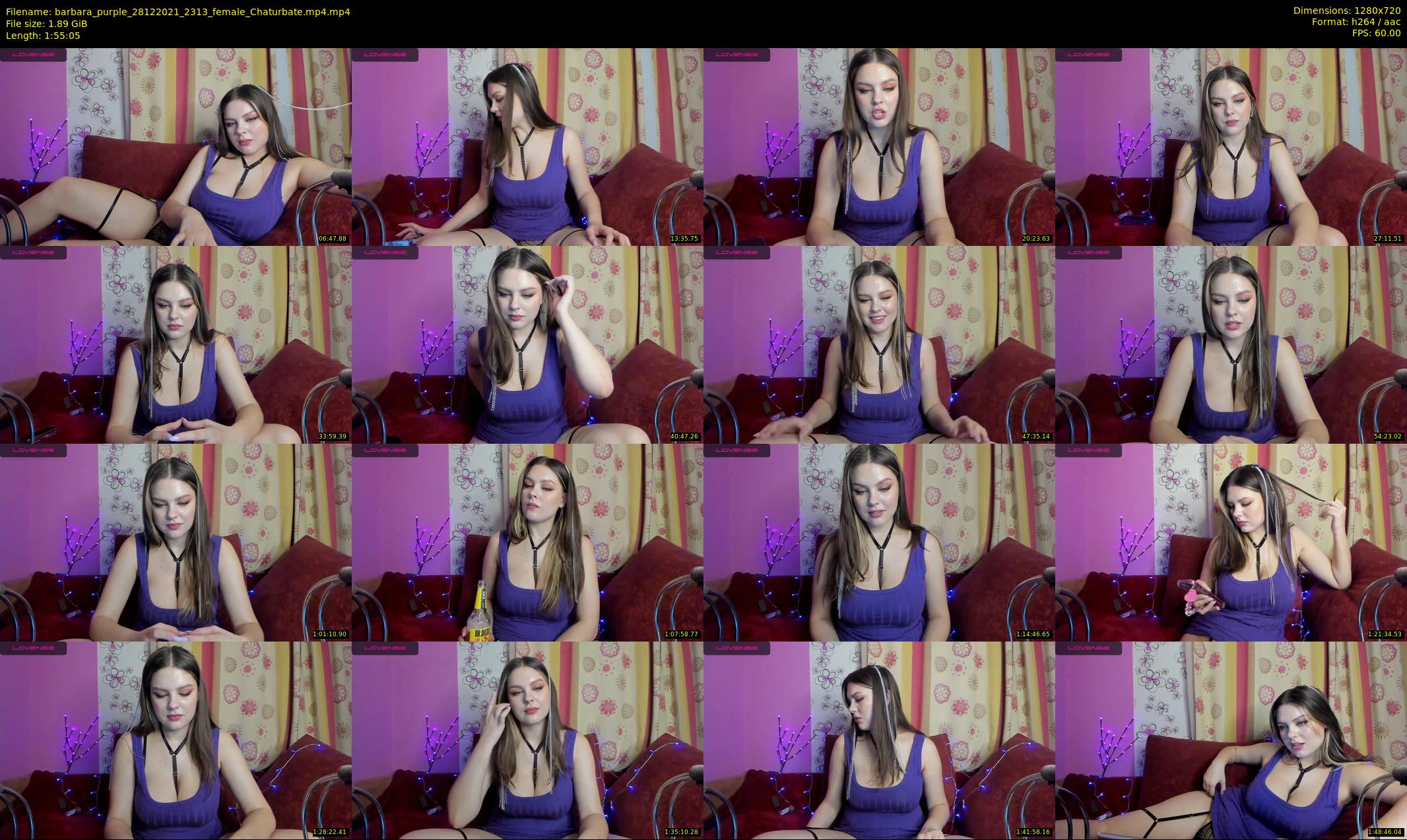 barbara_purple — 116 minute Chaturbate female cam show recording, 720p, Dec 28, 2021