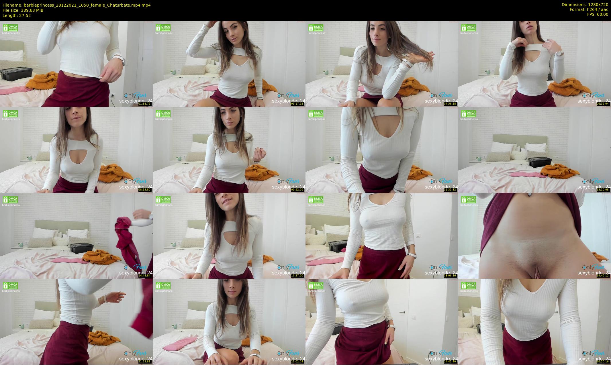 barbieprincess — 28 minute Chaturbate female cam show recording, 720p, Dec 28, 2021