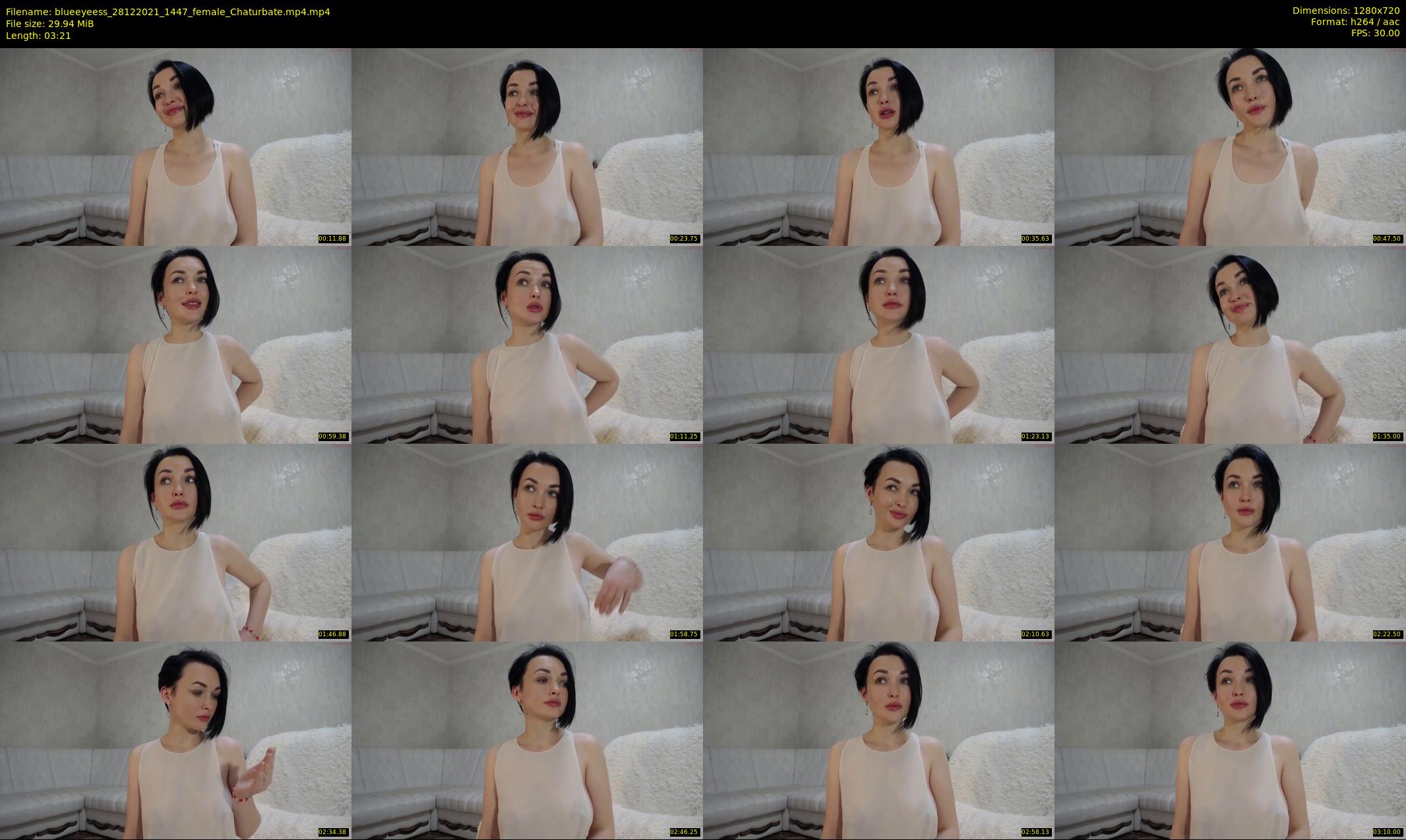 blueeyeess — 4 minute Chaturbate female cam show recording, 720p, Dec 28, 2021