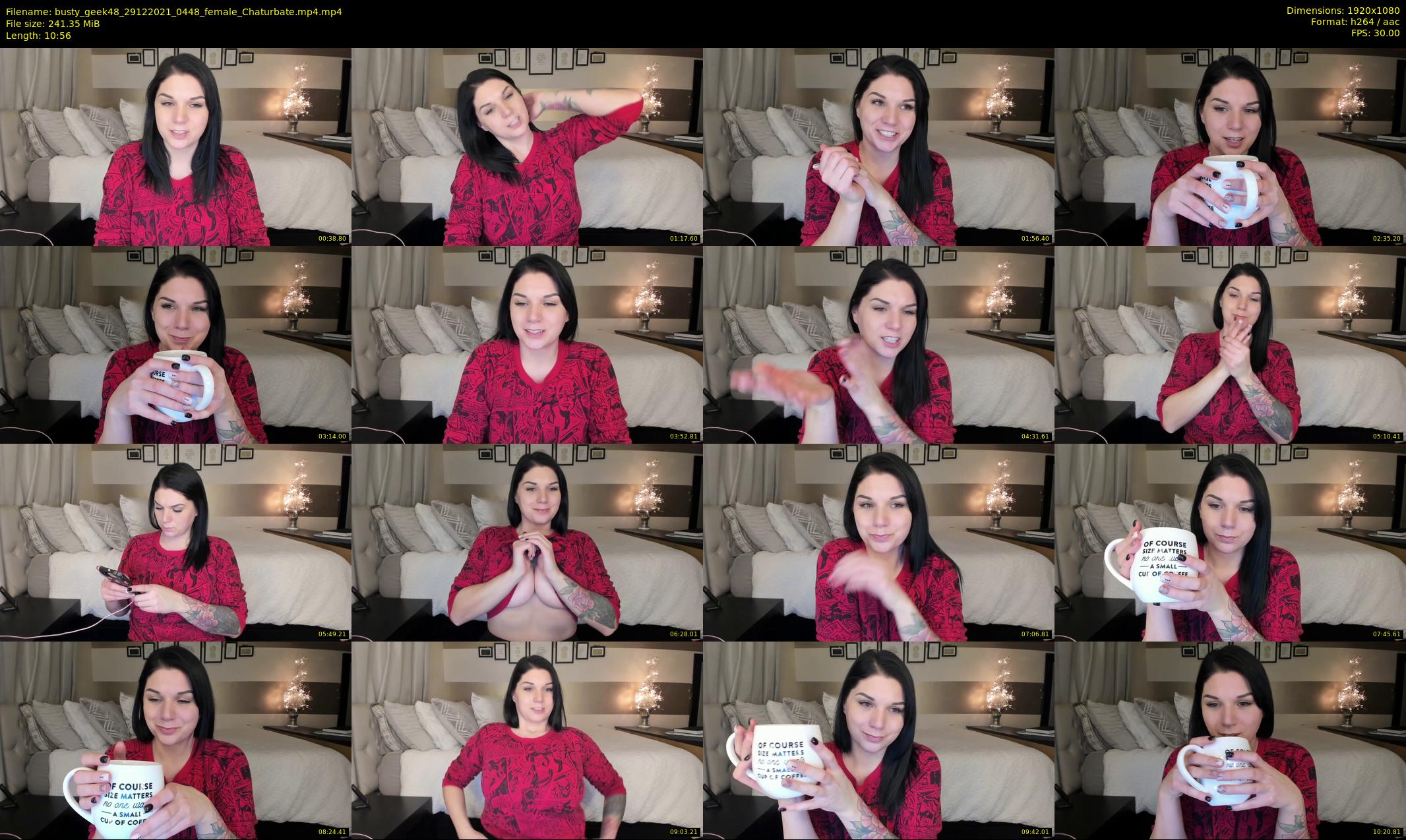 busty_geek48 — 11 minute Chaturbate female cam show recording, 1080p, Dec 29, 2021