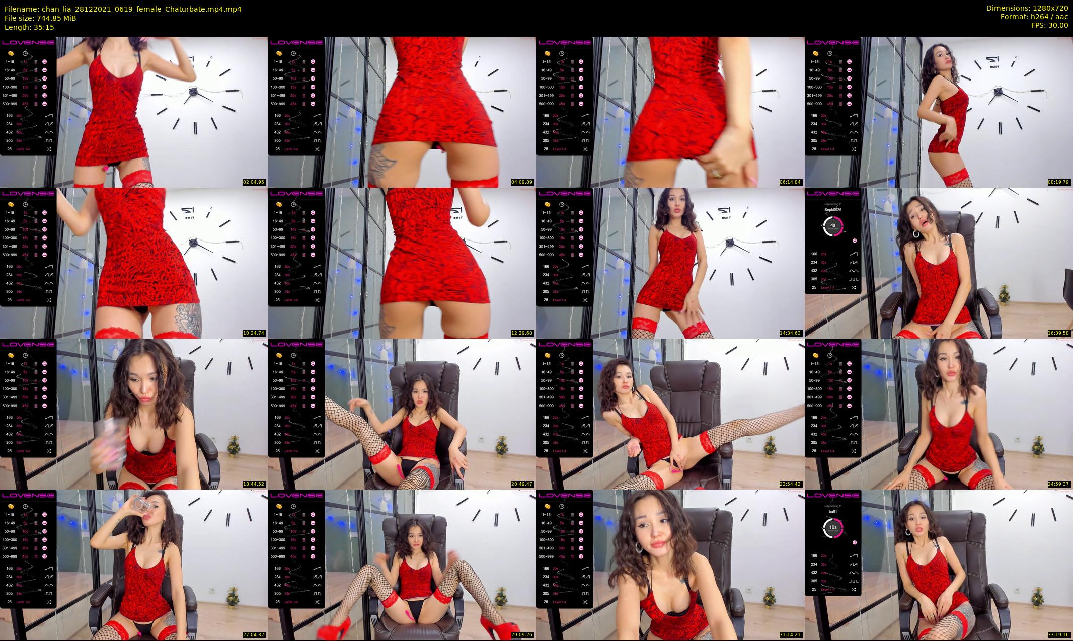 chan_lia — 36 minute Chaturbate female cam show recording, 720p, Dec 28, 2021