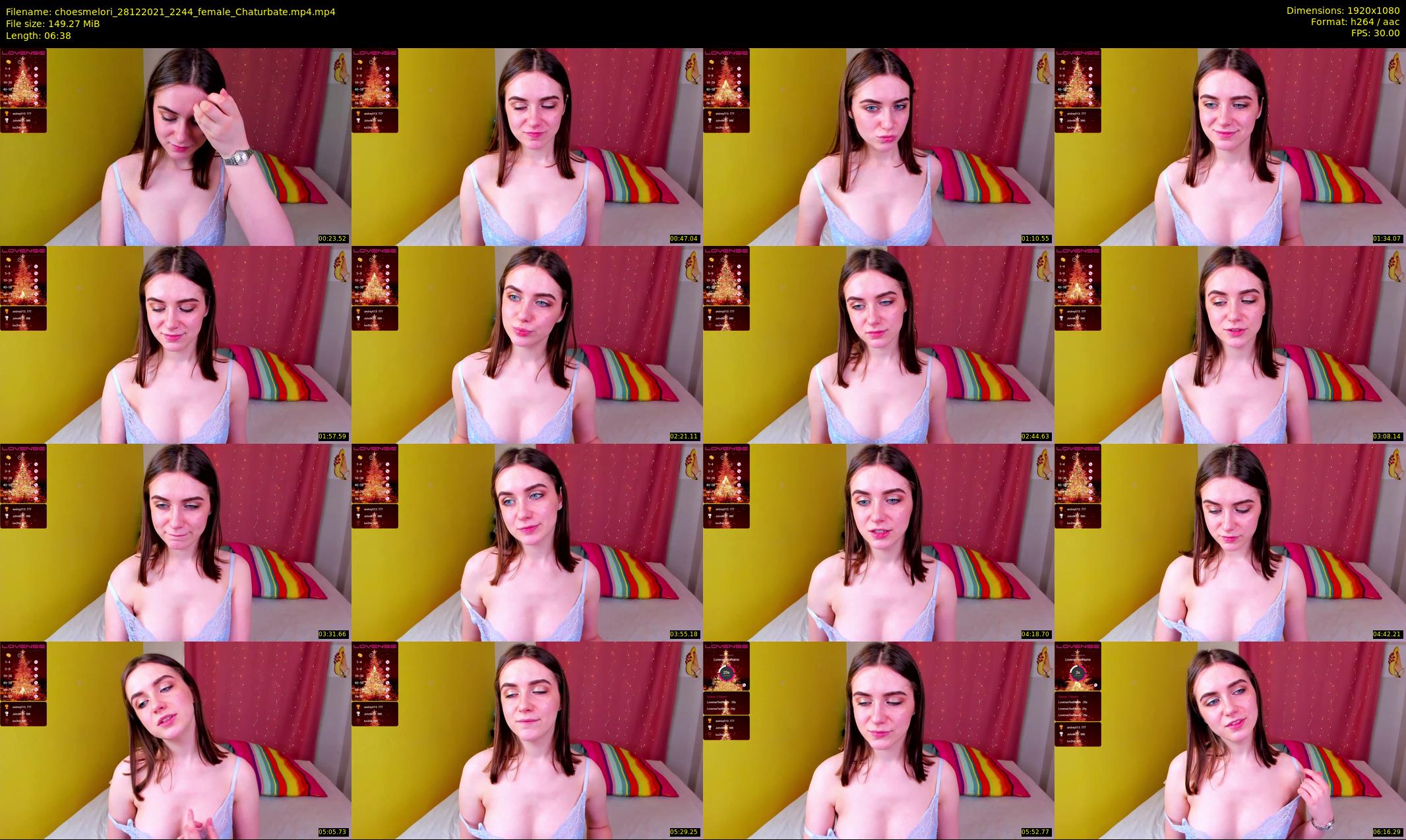 choesmelori — 7 minute Chaturbate couple cam show recording, 1080p, Dec 28, 2021