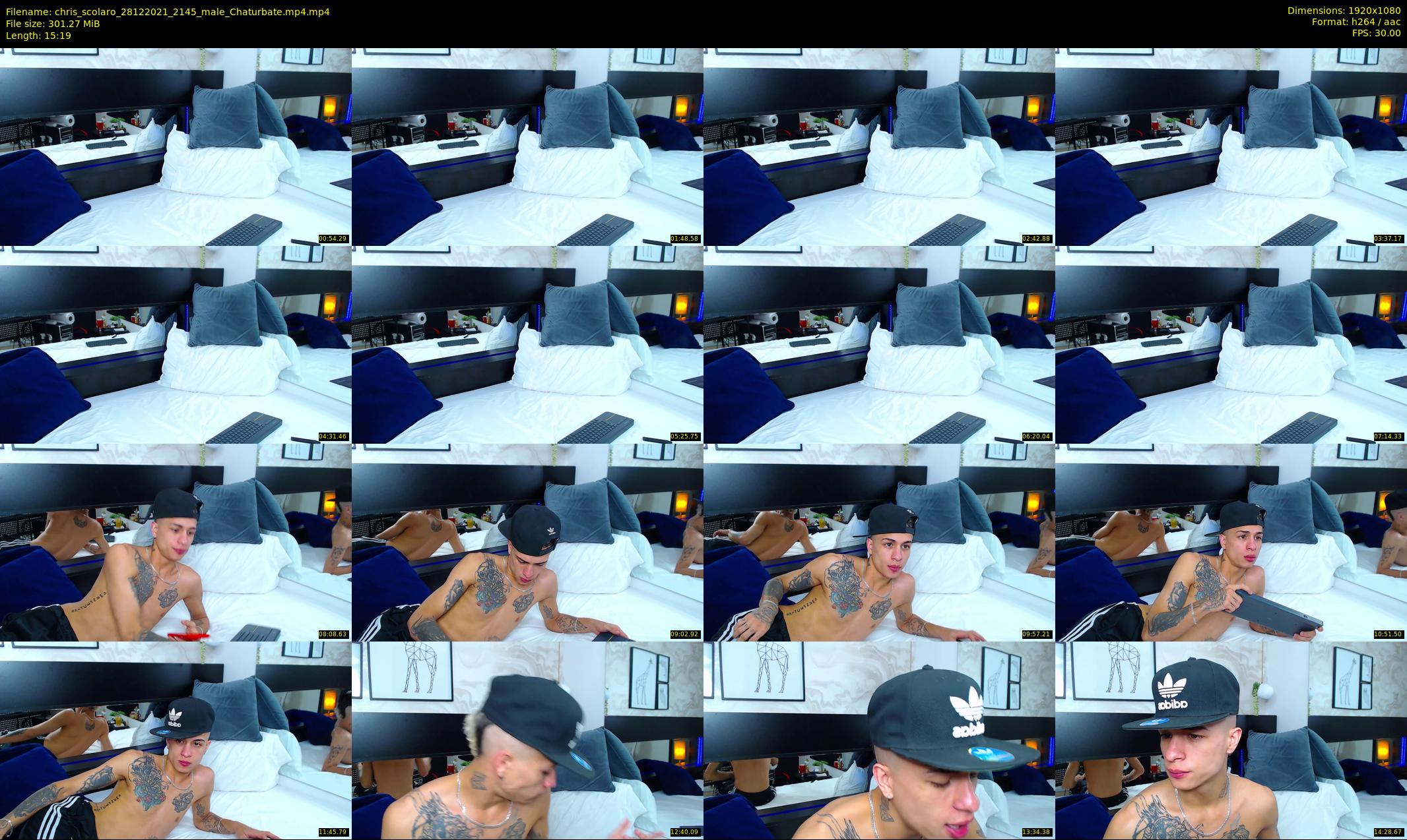 chris_scolaro — 16 minute Chaturbate male cam show recording, 1080p, Dec 28, 2021