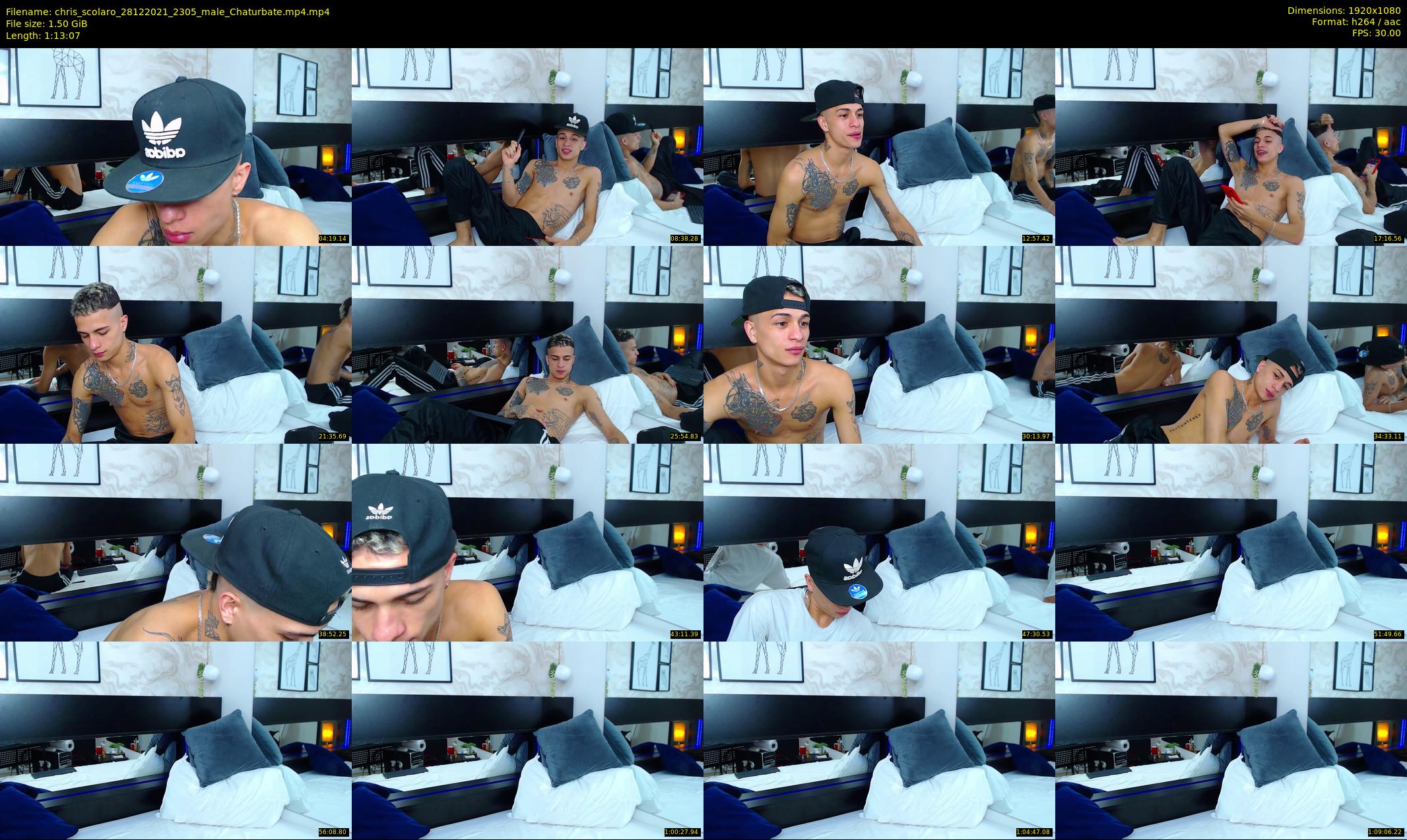 chris_scolaro — 74 minute Chaturbate male cam show recording, 1080p, Dec 28, 2021