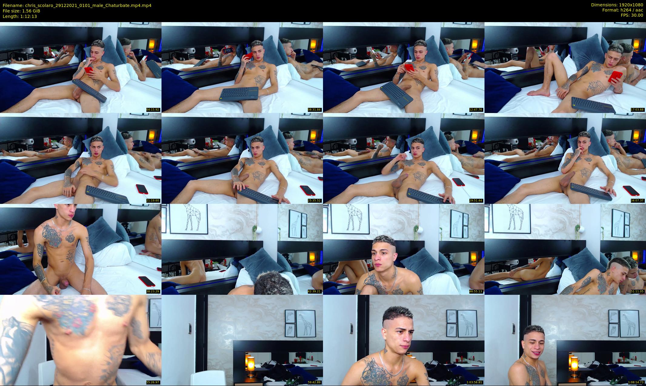 chris_scolaro — 73 minute Chaturbate male cam show recording, 1080p, Dec 29, 2021