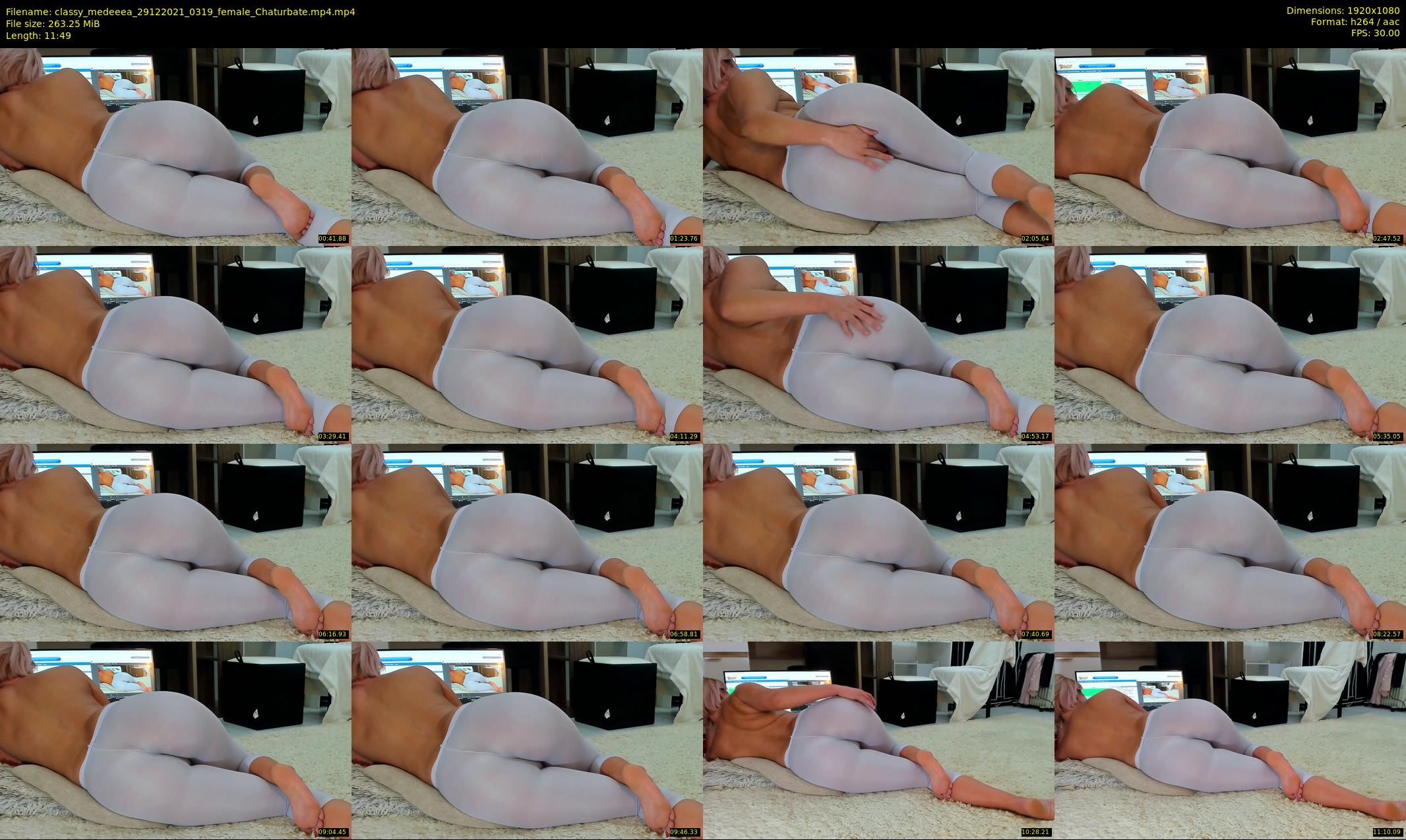classy_medeeea — 12 minute Chaturbate female cam show recording, 1080p, Dec 29, 2021