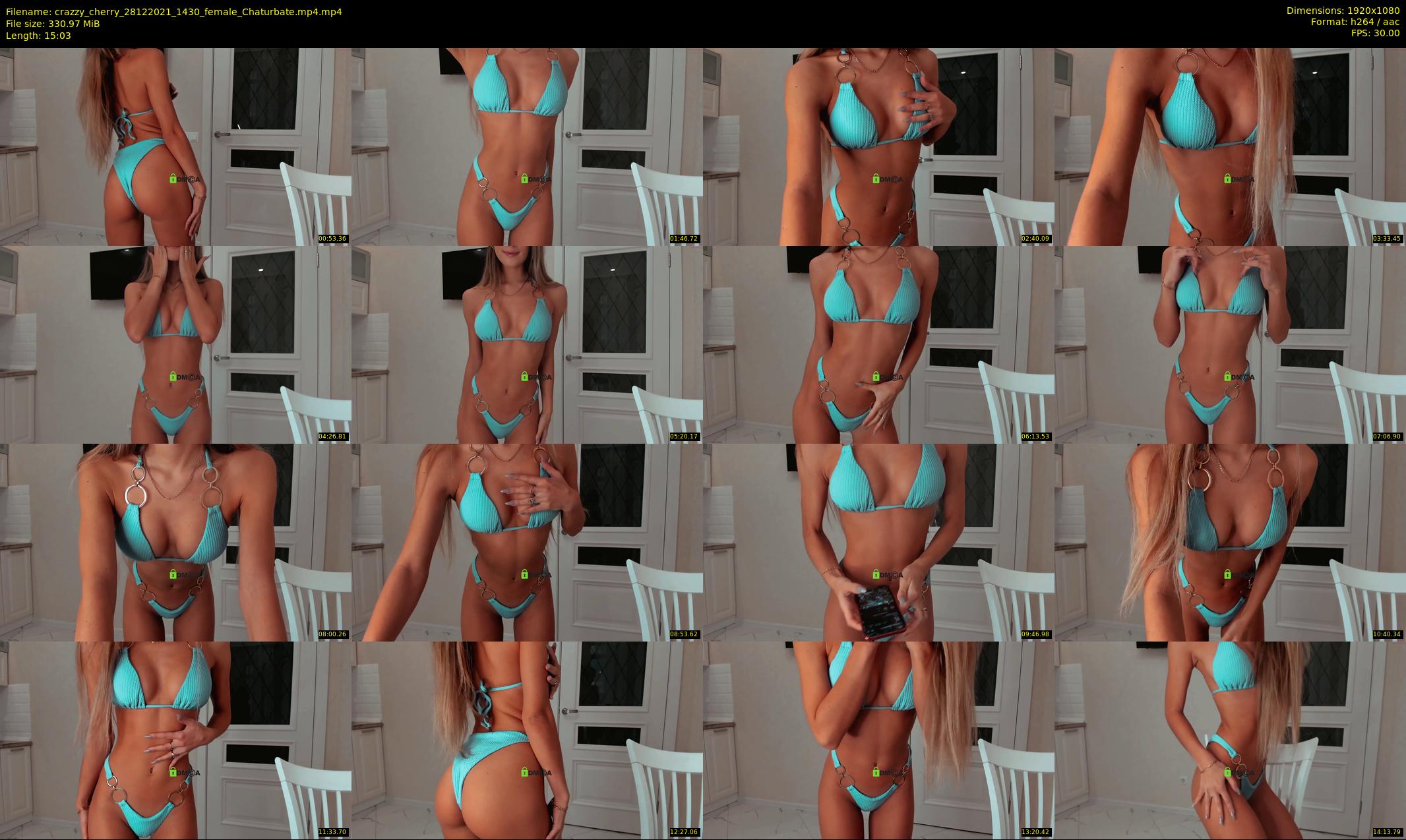 crazzy_cherry — 16 minute Chaturbate female cam show recording, 1080p, Dec 28, 2021