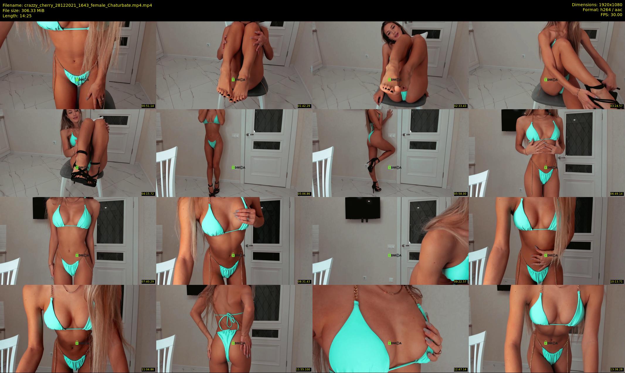crazzy_cherry — 15 minute Chaturbate female cam show recording, 1080p, Dec 28, 2021